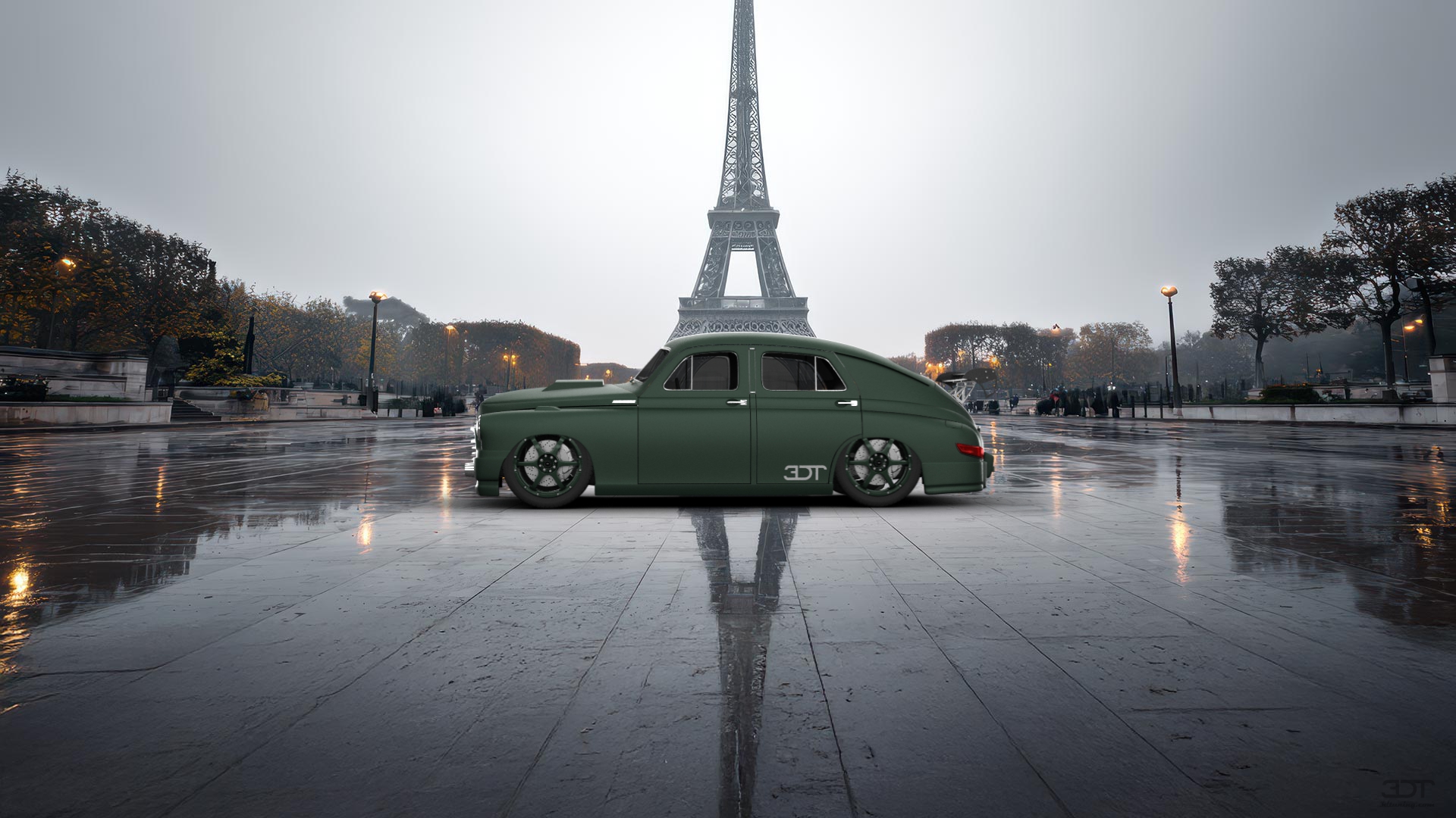 GAZ M20 Pobeda Fastback 1950 tuning