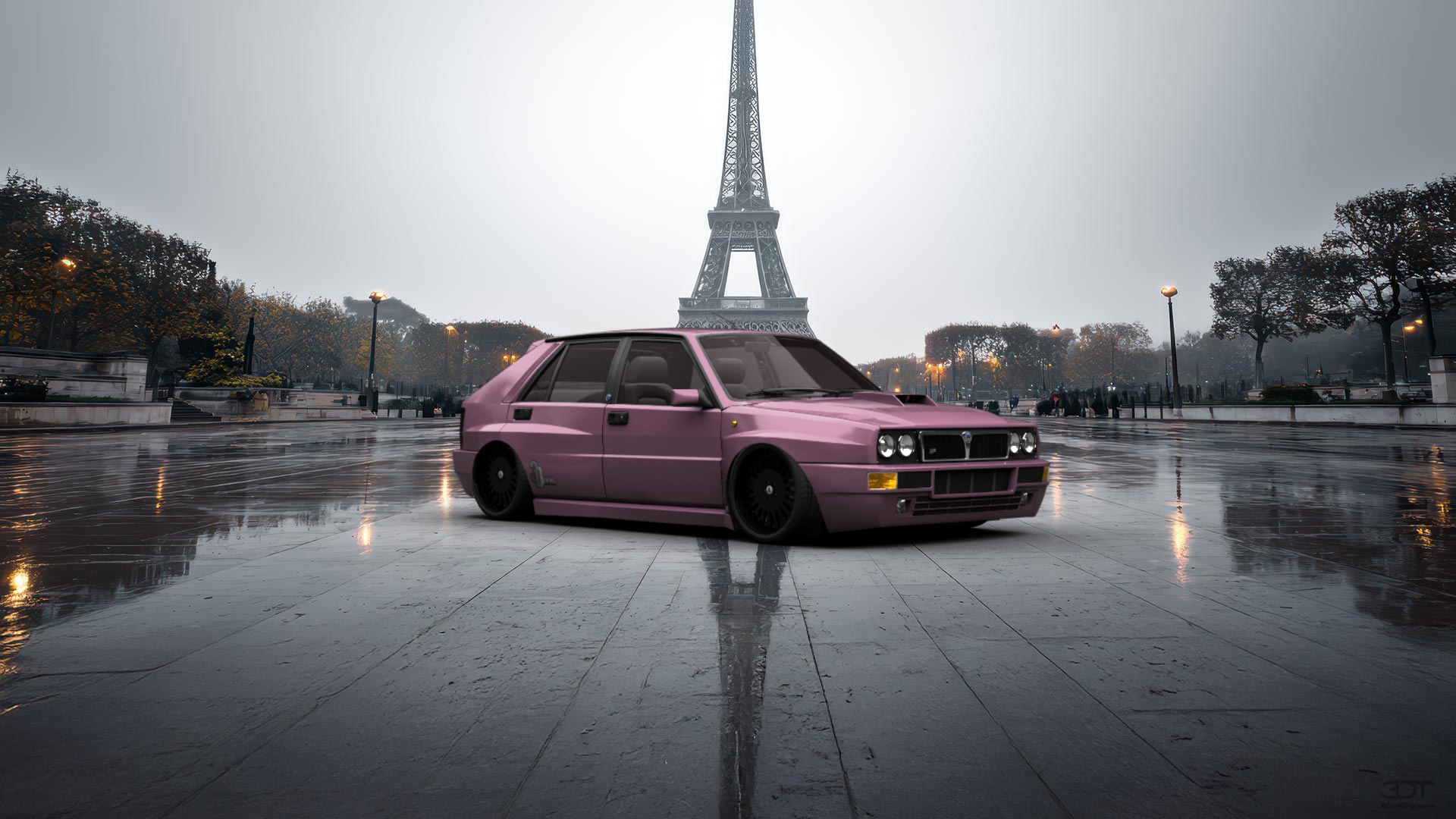Lancia Delta EVO 5 Door Hatchback 1992 tuning