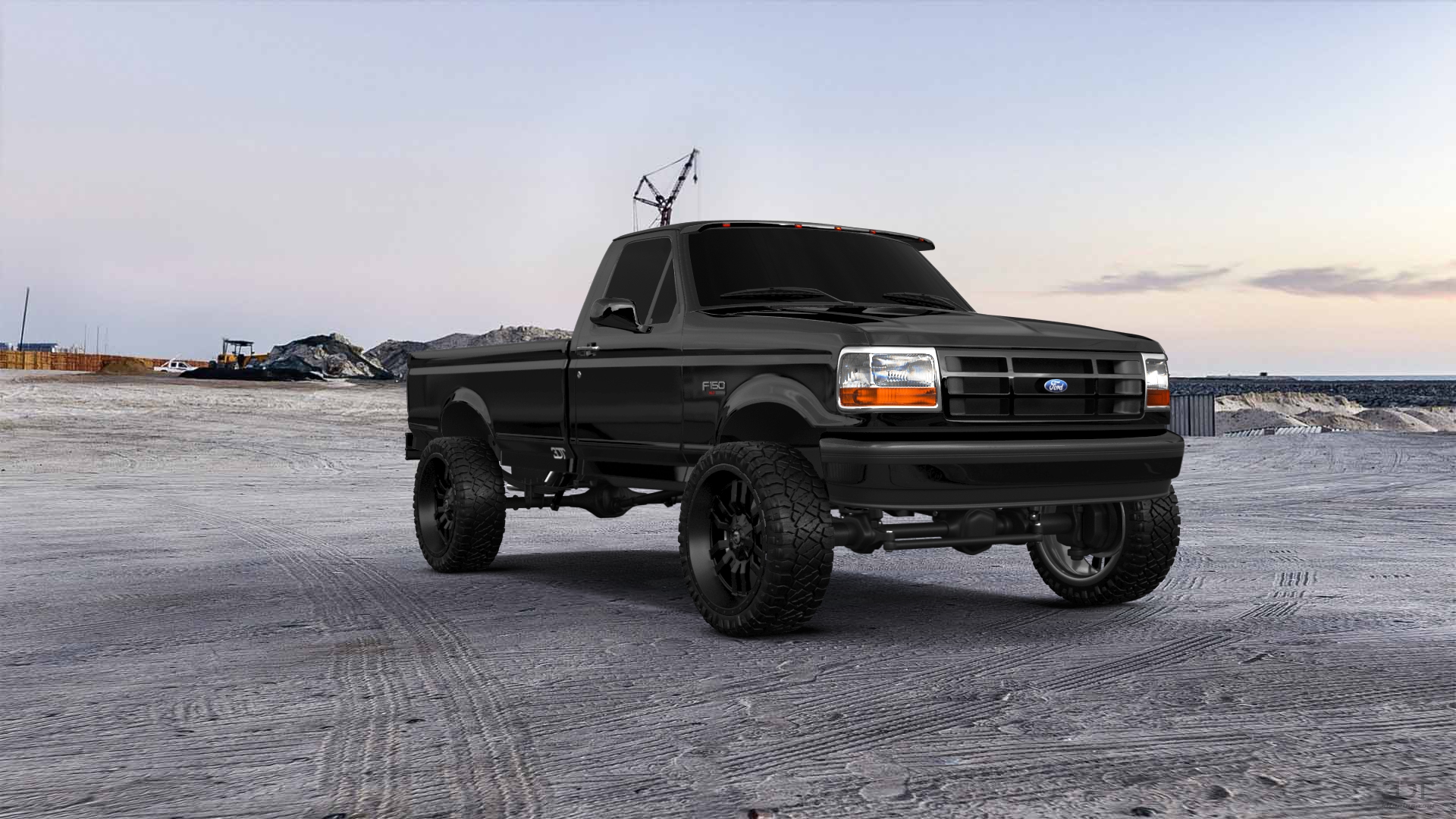 Ford F-150 Regular Cab 2 Door pickup truck 1992