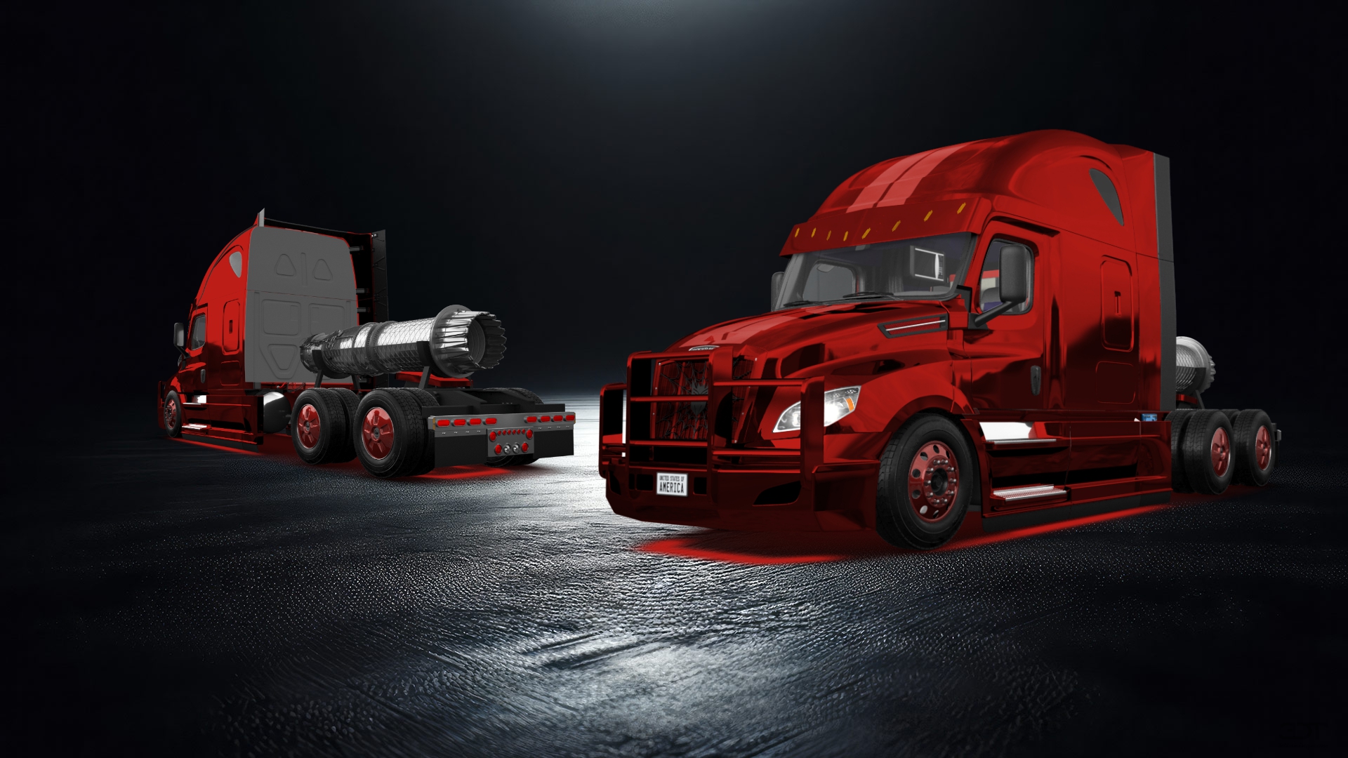 Freightliner Cascadia Sleeper Cab Truck 2018