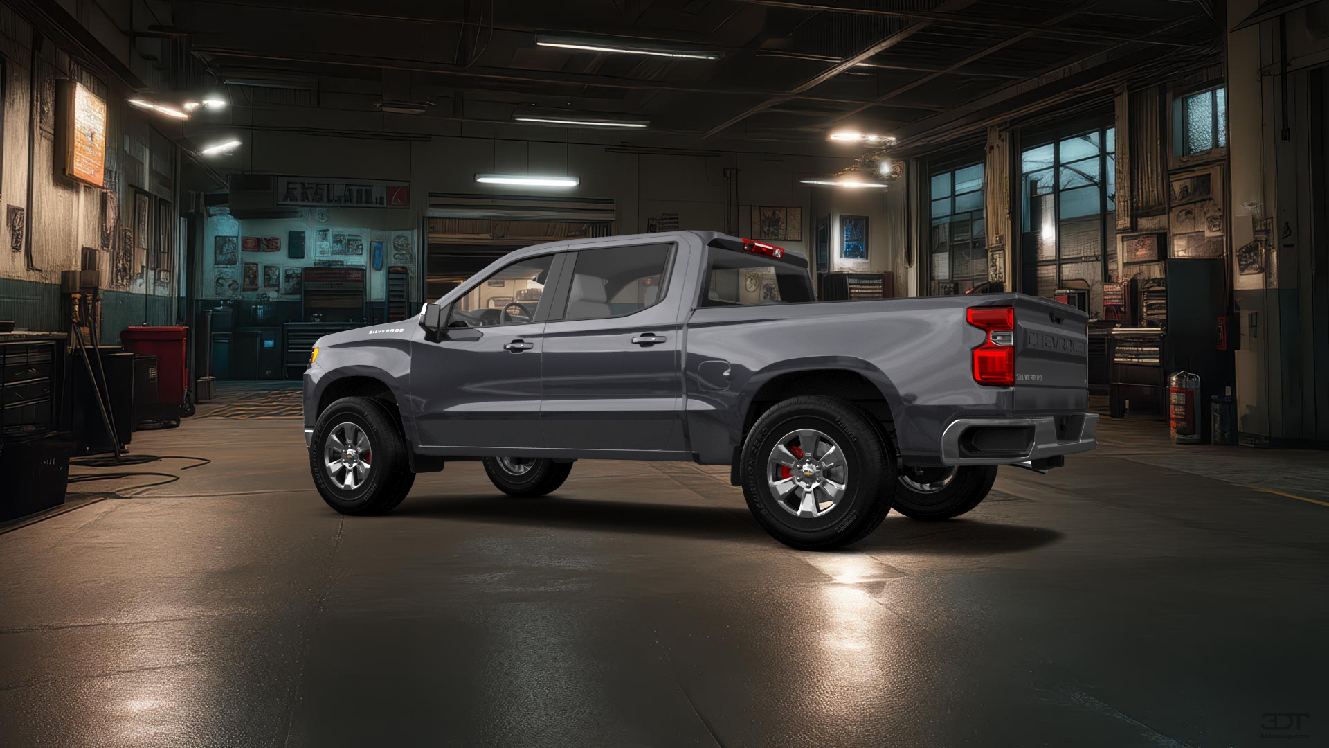 Chevrolet Silverado 1500 4 Door pickup truck 2019 tuning