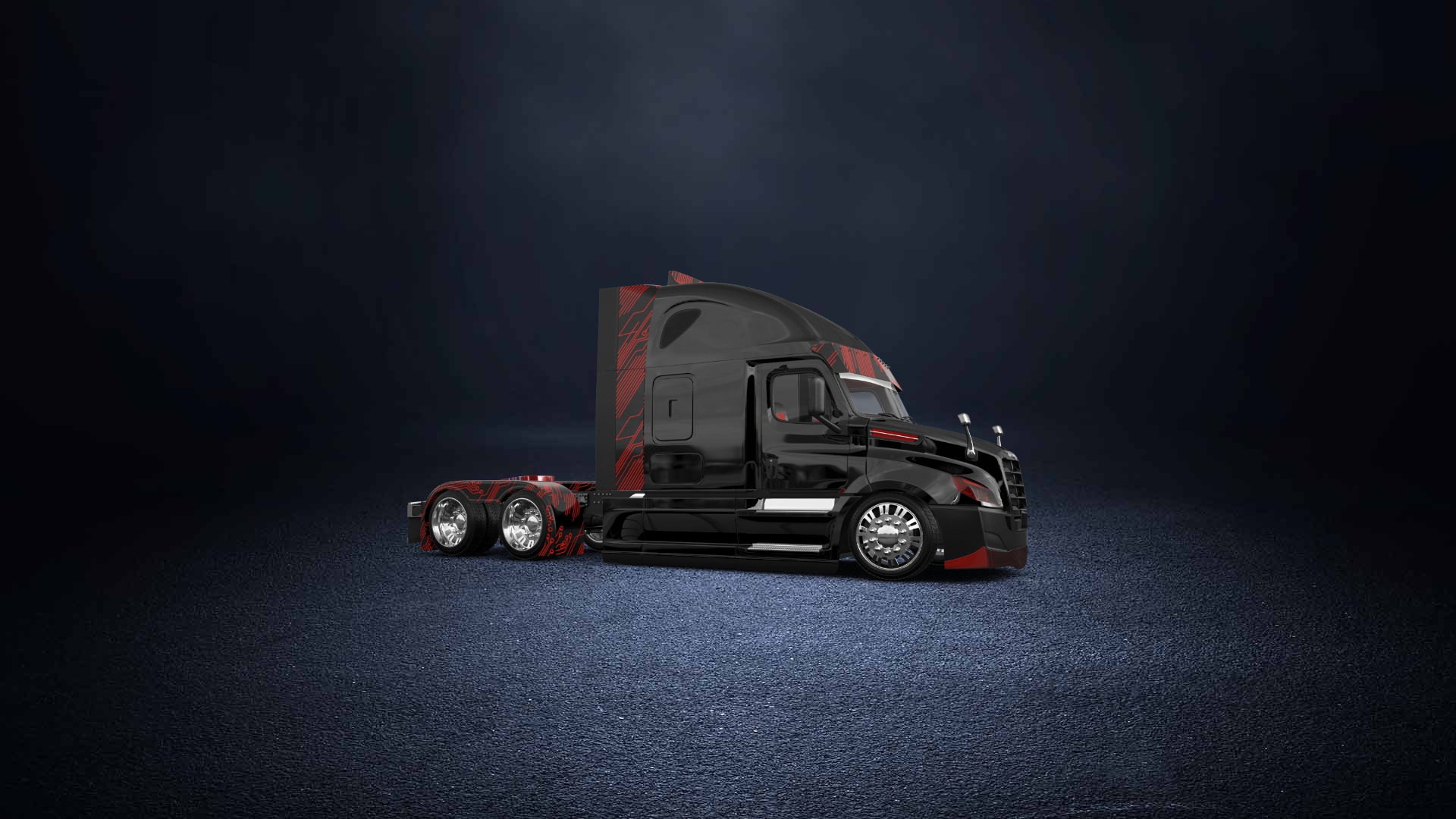 Freightliner Cascadia Sleeper Cab Truck 2018