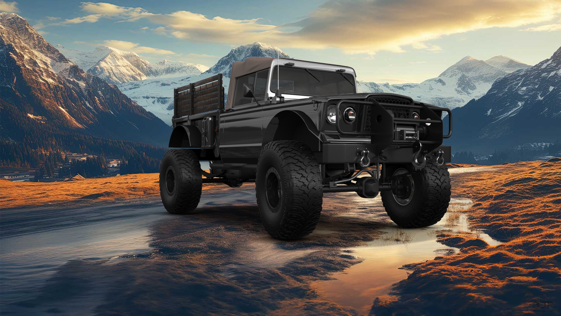 Jeep Kaiser M715 2 Door pickup truck 1968