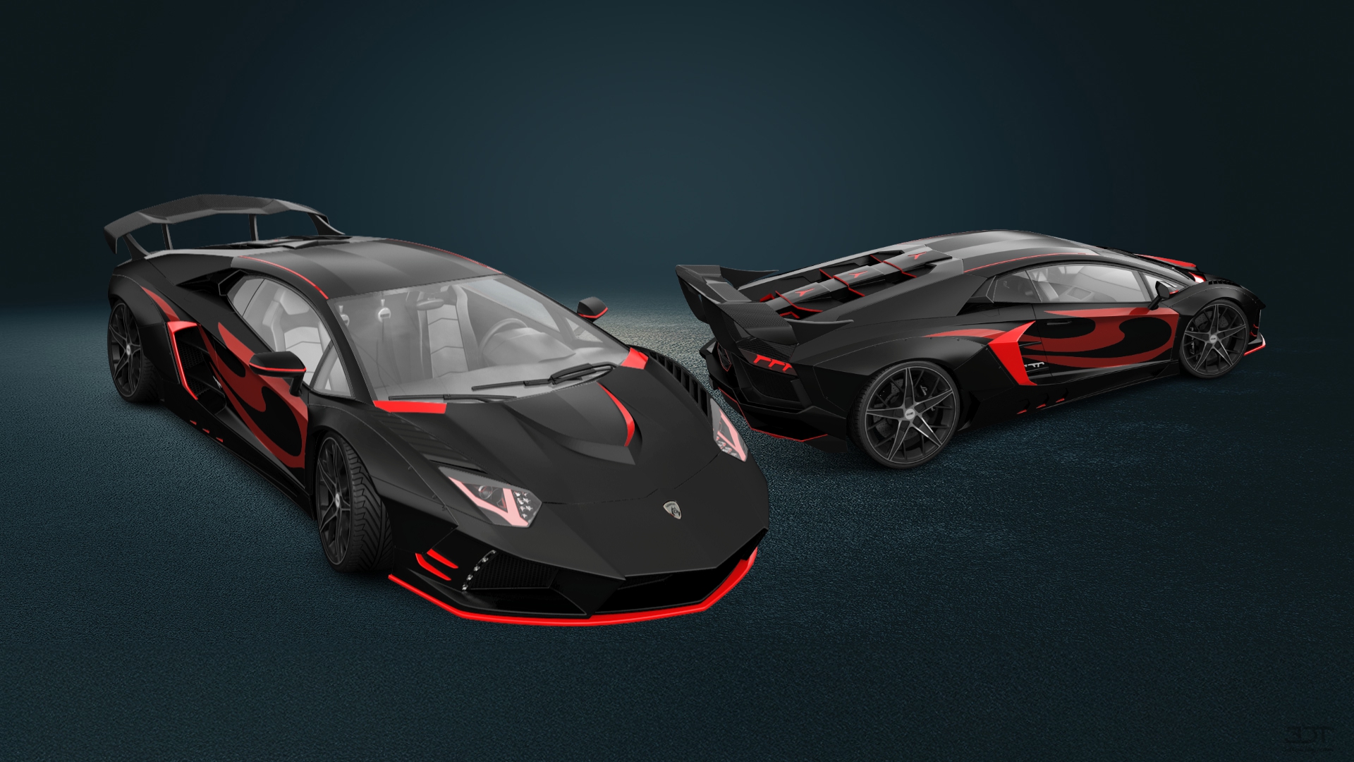 Lamborghini Aventador 2 Door Coupe 2012 tuning