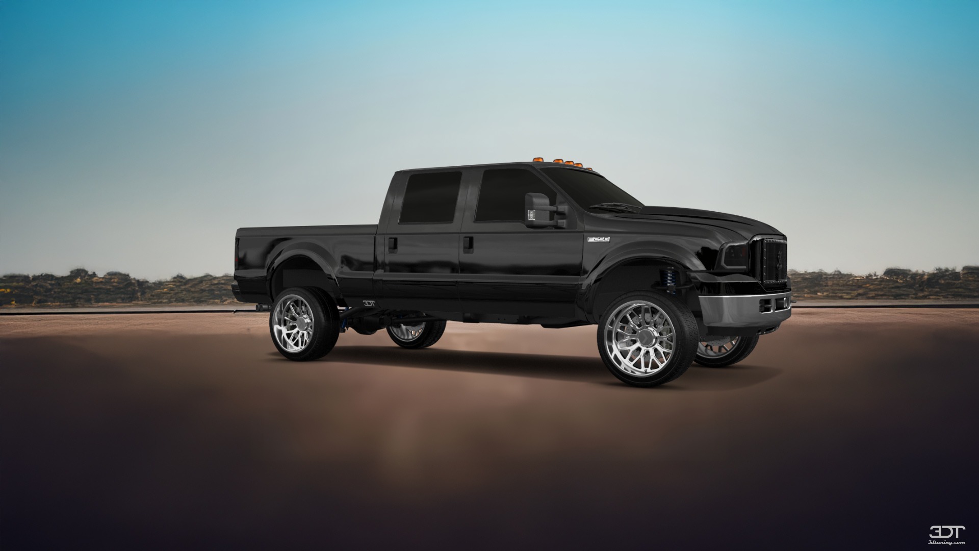 Ford F-250 Crew Cab 4 Door pickup truck 1999