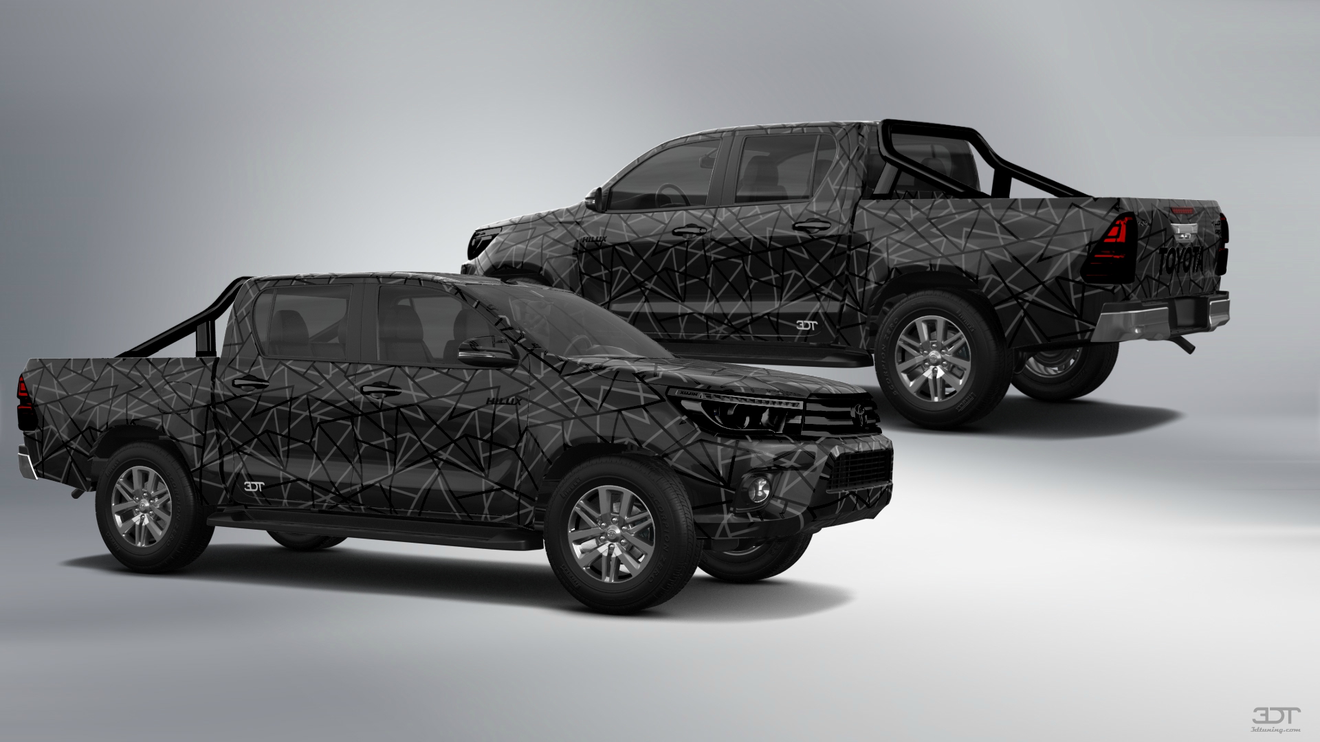 Toyota Hilux Double Cab 4 Door pickup truck 2015 tuning