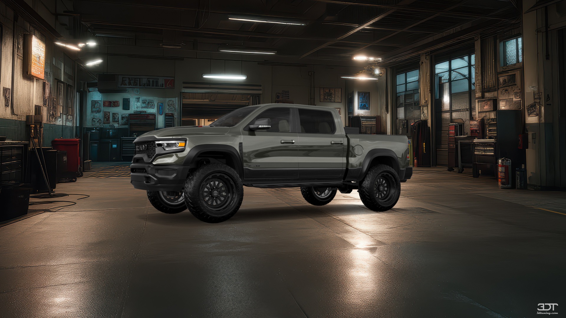 Dodge Ram 1500 TRX 4 Door pickup truck 2021 tuning