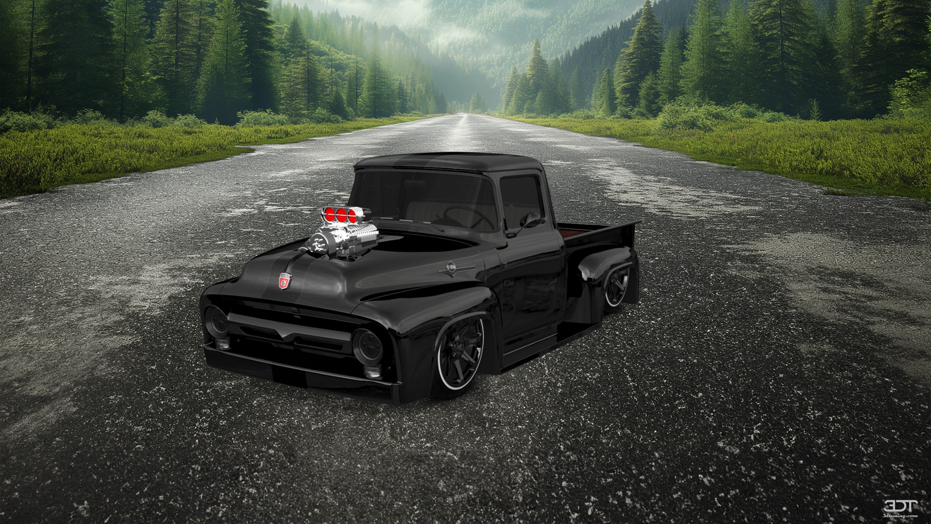 Ford F-100 2 Door truck 1956