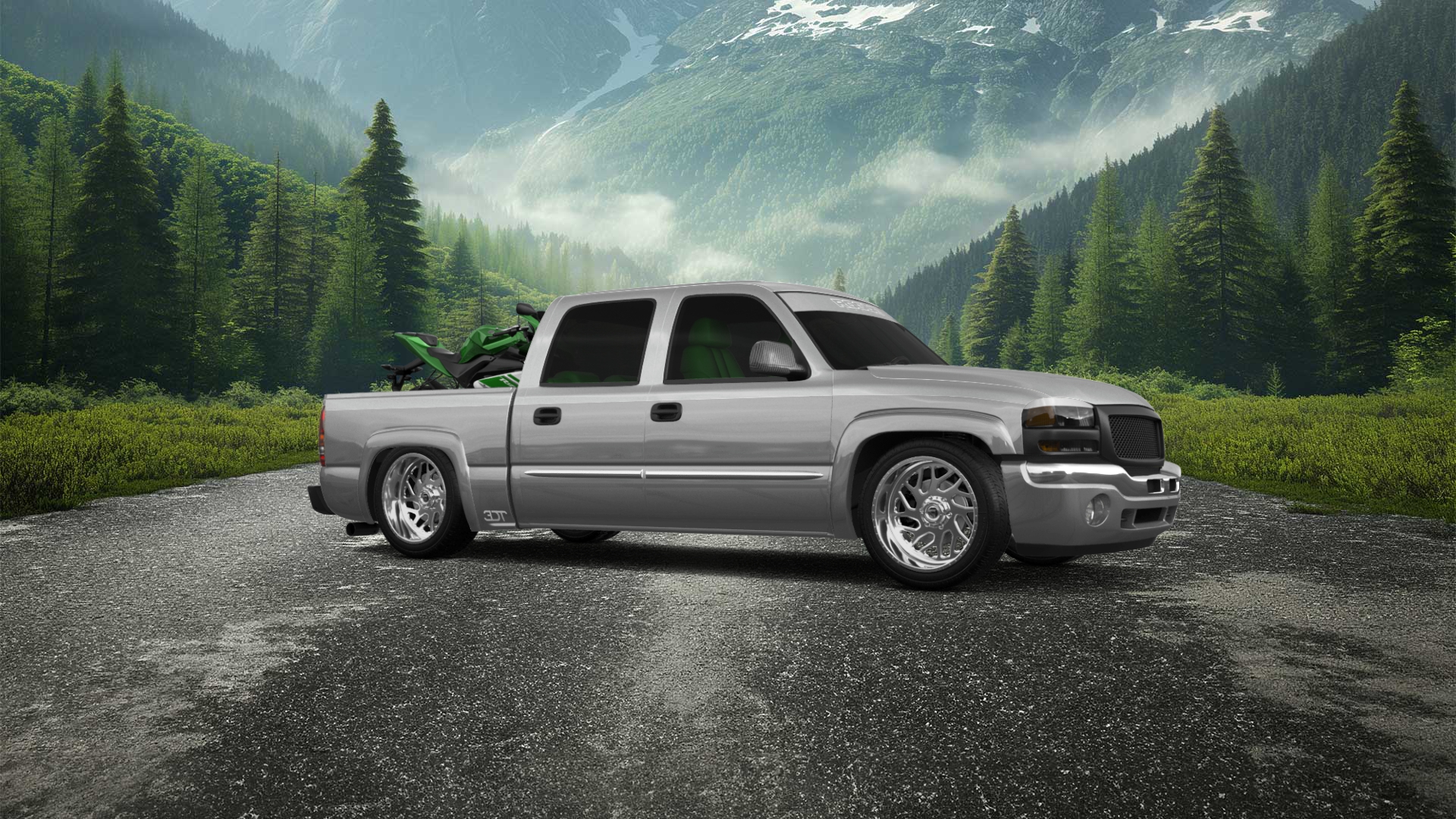 GMC Sierra 1500 Crew Cab Pickup Truck 2000 Images