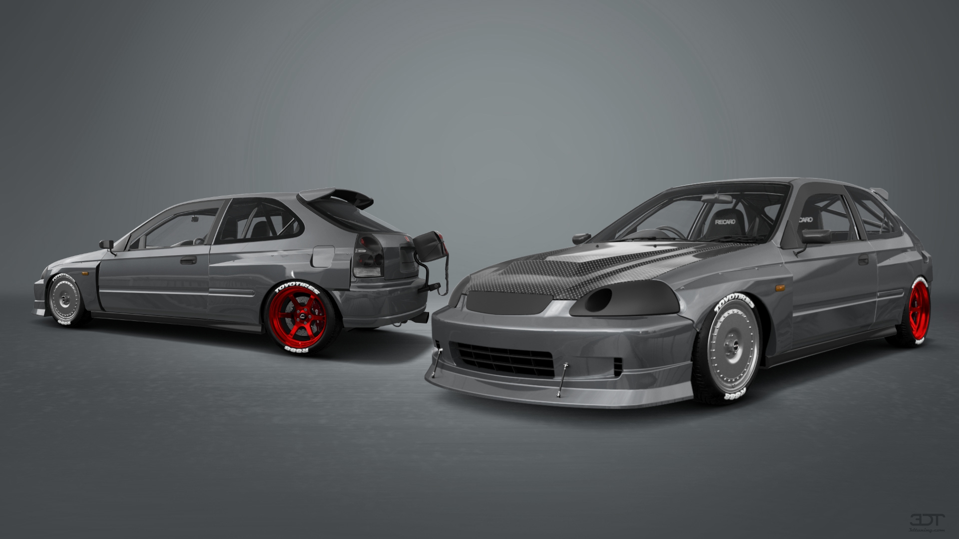 Honda Civic 3 Door Hatchback 1997 tuning