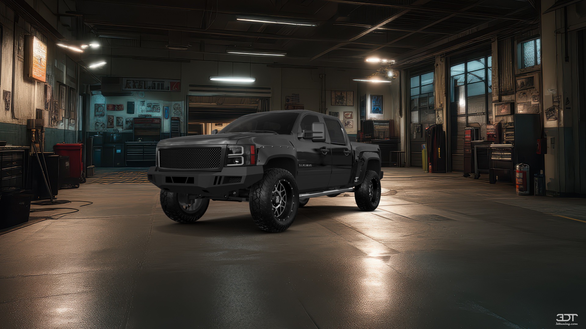 Chevrolet Silverado 1500 Crew Cab 4 Door pickup truck 2007 tuning