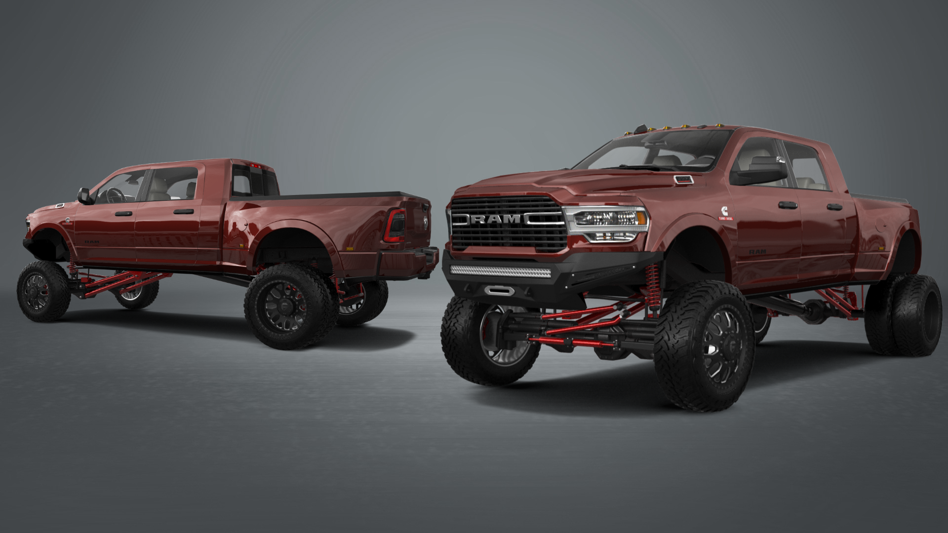 Dodge Ram 3500 4 Door pickup truck 2020