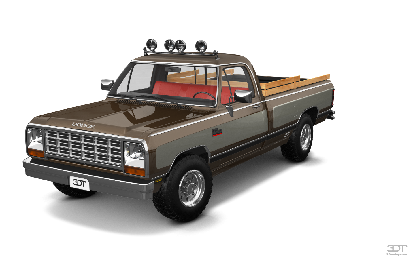 Tuning Dodge Ram 250 Regular Cab 2 Door pickup truck 1983