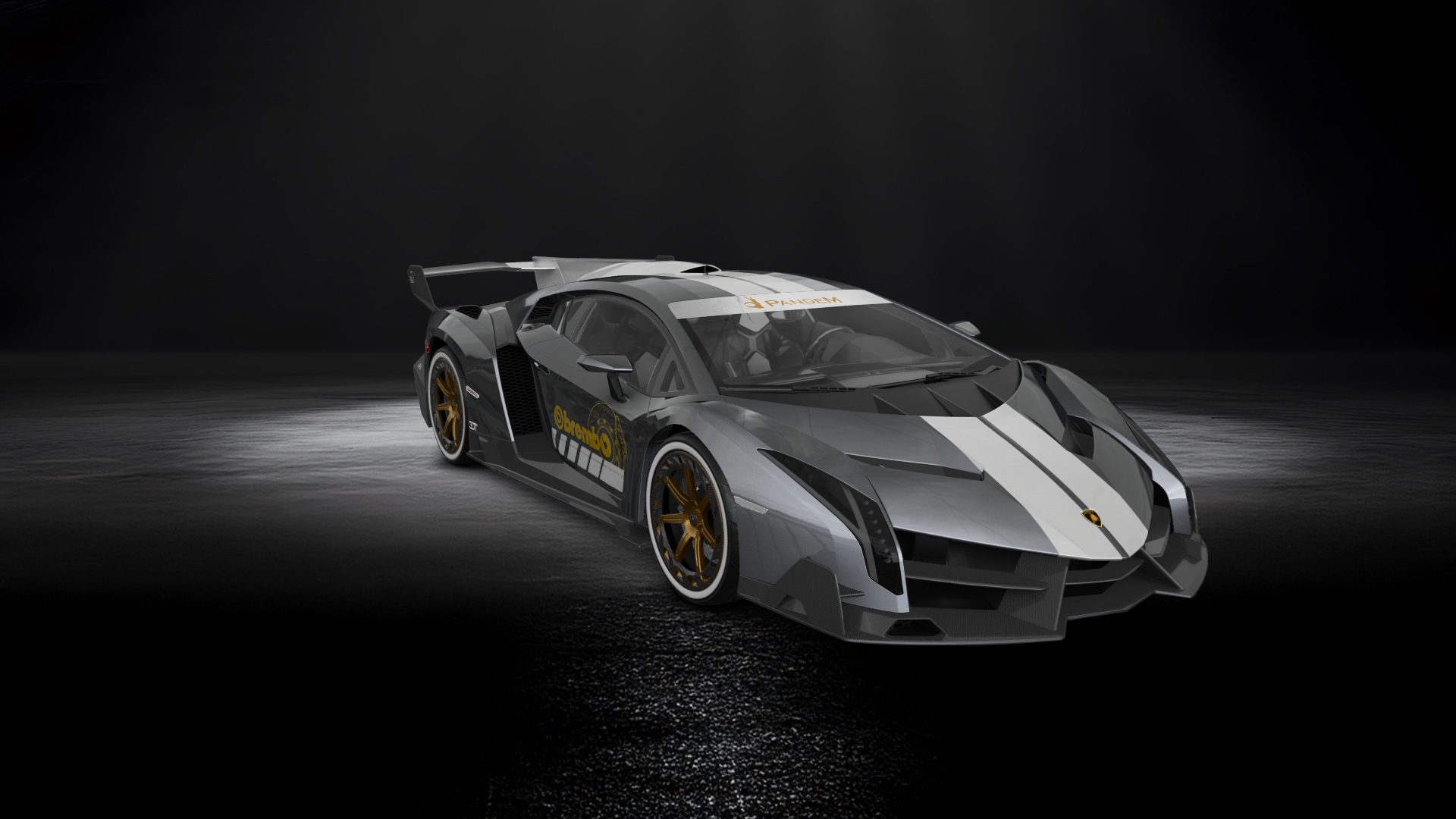 Lamborghini Veneno 2 Door Coupe 2013 tuning
