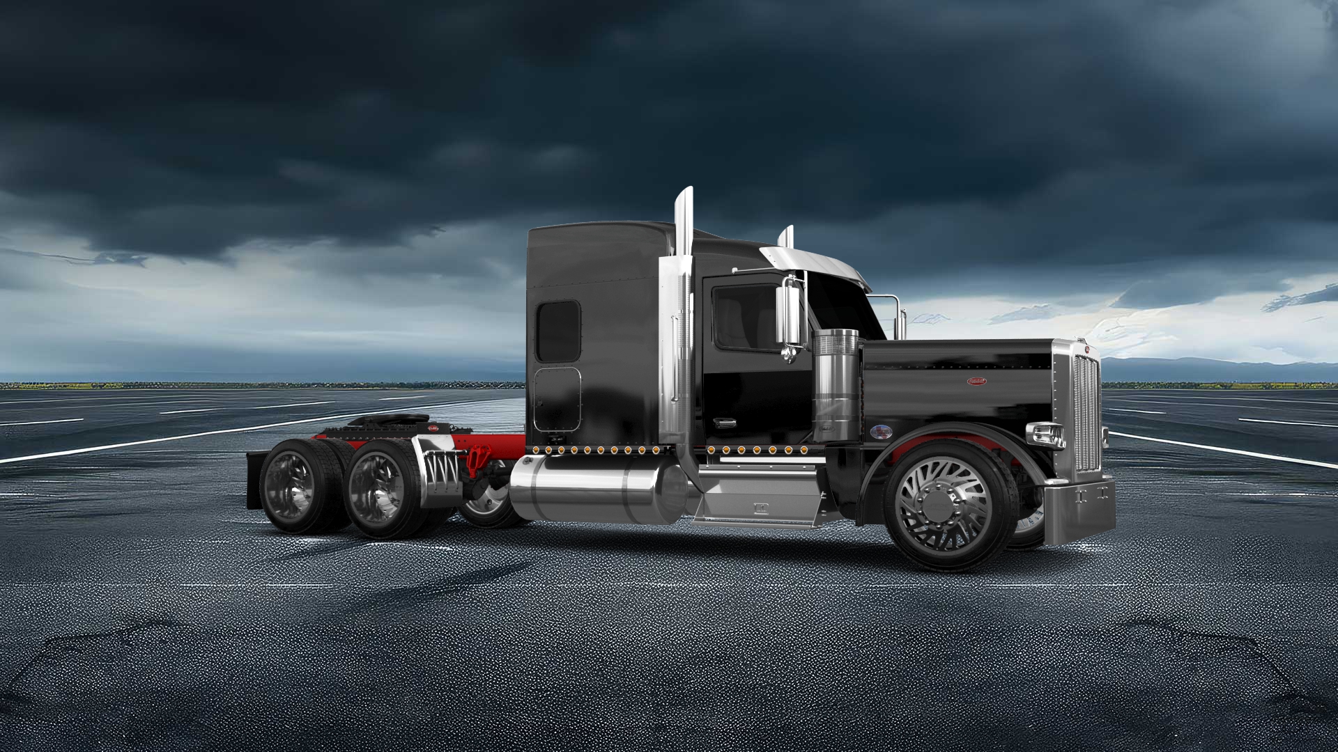 Peterbilt 589 Sleeper Cab Truck 2024 tuning