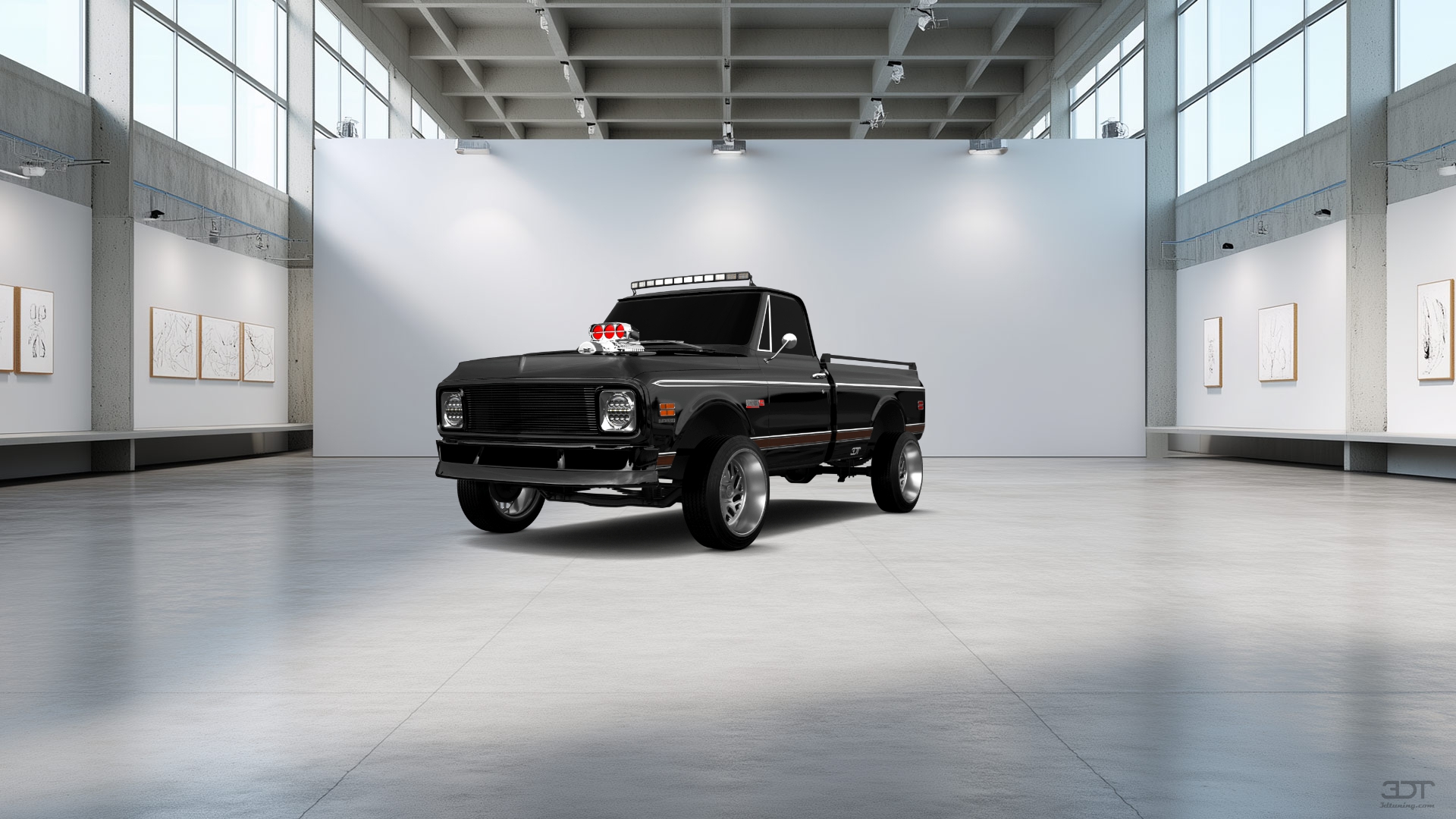 Chevrolet C-10 Cheyenne 2 Door pickup truck 1972 tuning