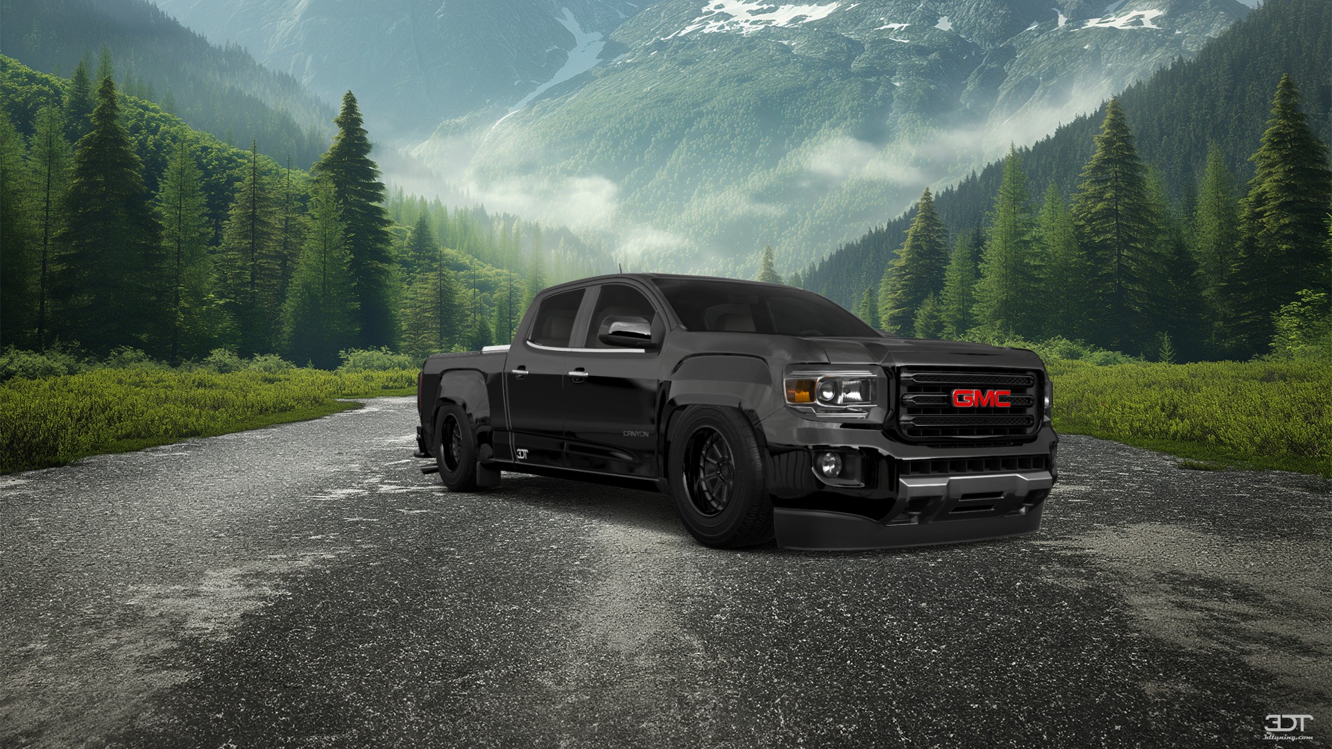 GMC Canyon Crew Cab 4 Door pickup truck 2015 tuning