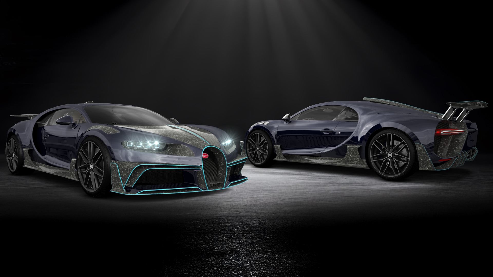Bugatti Chiron 2 Door Coupe 2016 tuning