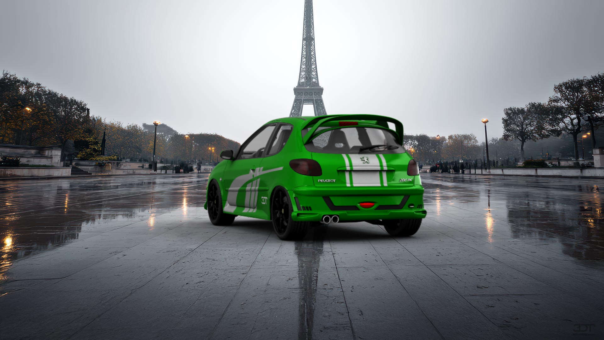 Peugeot 206 3 Door Hatchback 1998 tuning