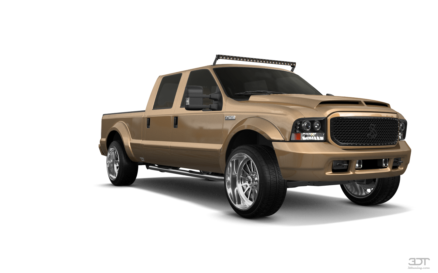 Tuning Ford F-250 Crew Cab 4 Door pickup truck 1999