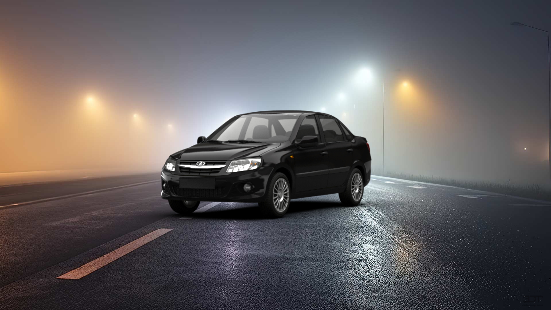 Lada Granta Sport sedan 2012 tuning