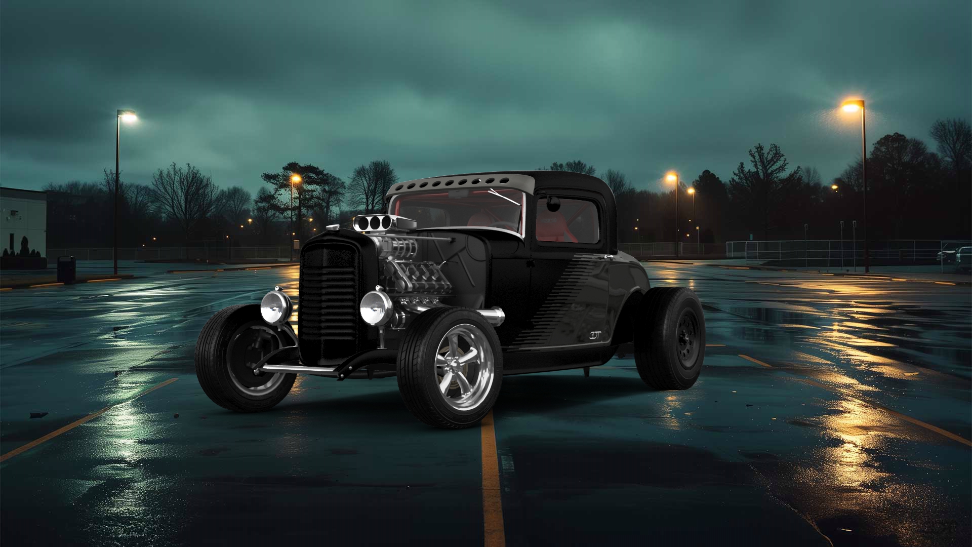 Ford Model B Deluxe 2 Door Coupe 1932