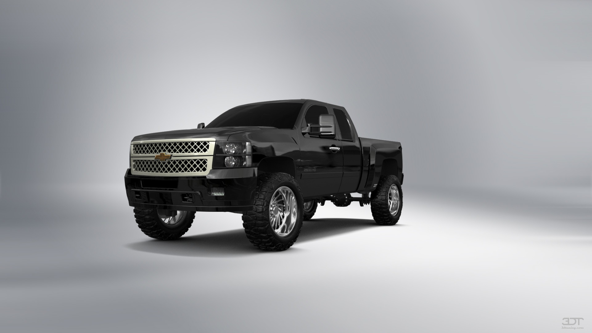 Chevrolet Silverado 2500 HD Extended Cab Pickup Truck 2007