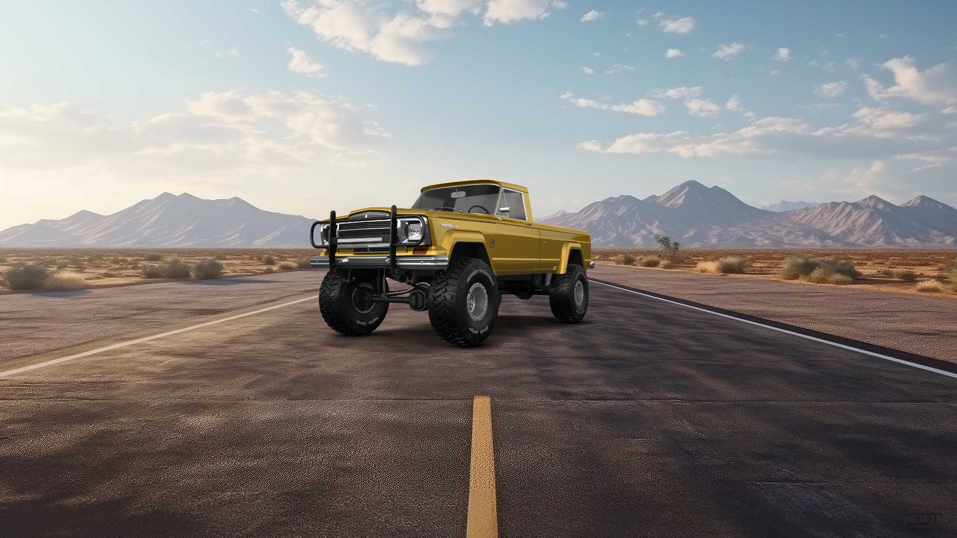 Jeep Gladiator SJ 2 Door pickup truck 1988 tuning