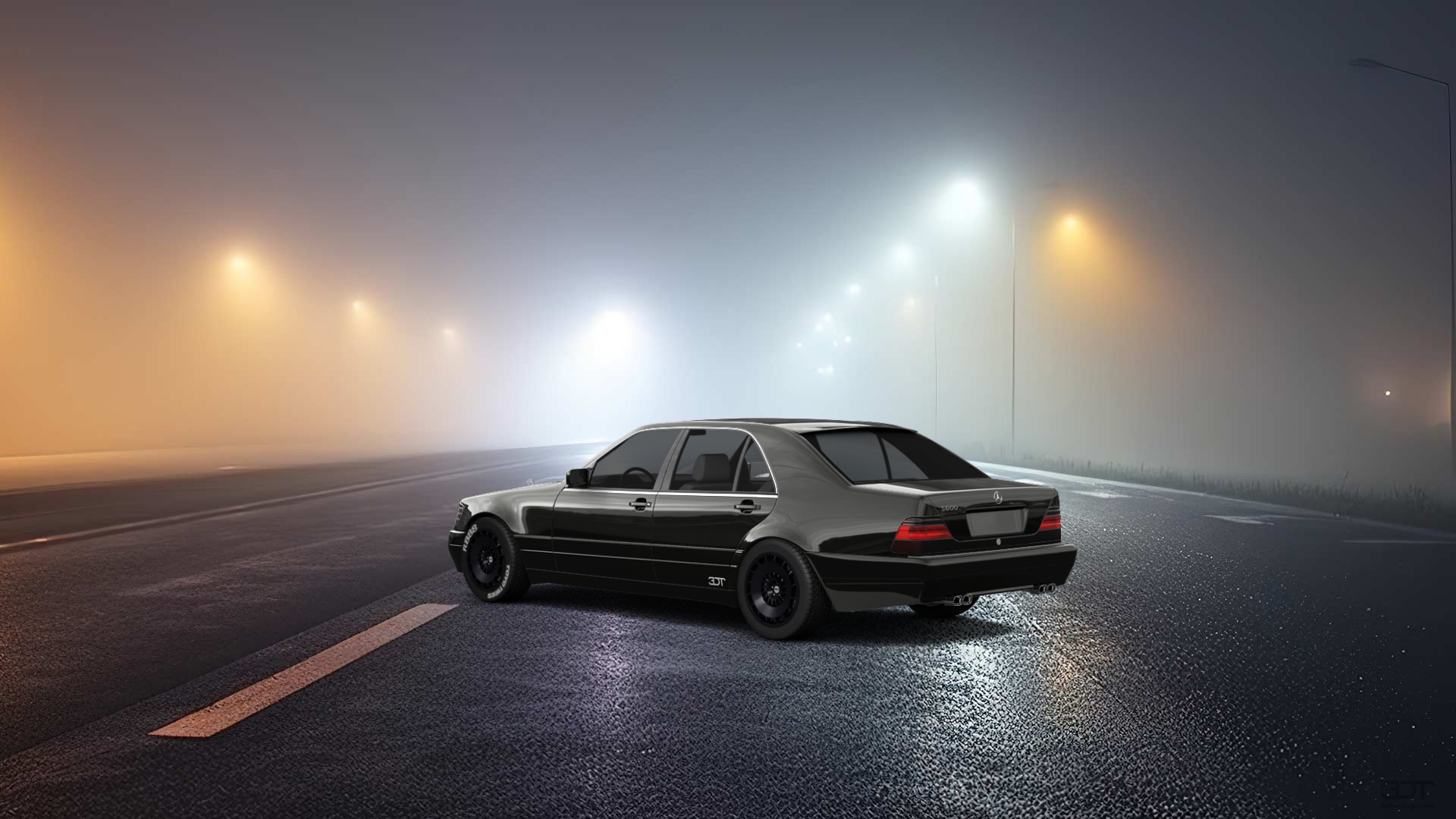 Mercedes S Class Sedan 1992 tuning