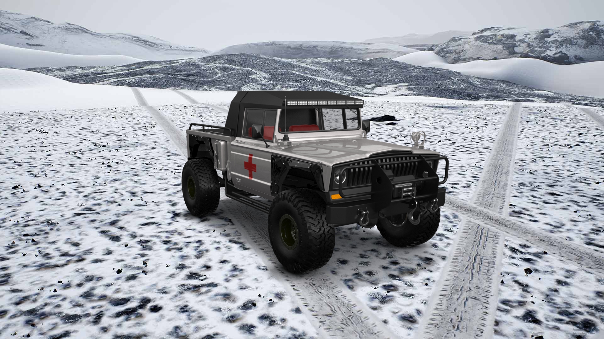 Jeep Kaiser M715 2 Door pickup truck 1968