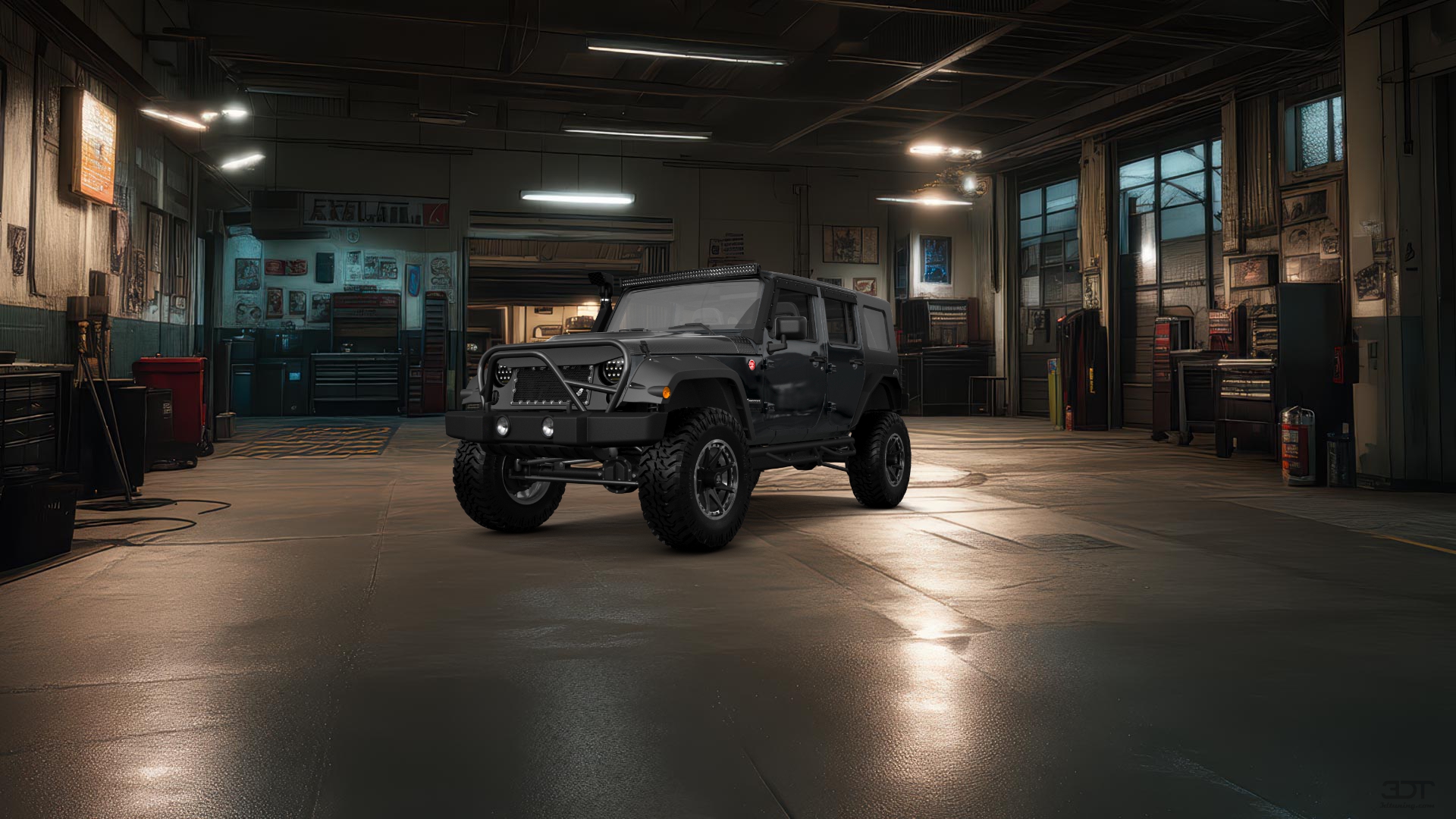 Jeep Wrangler Unlimited JK Rubicon Recon 4 Door SUV 2017 tuning