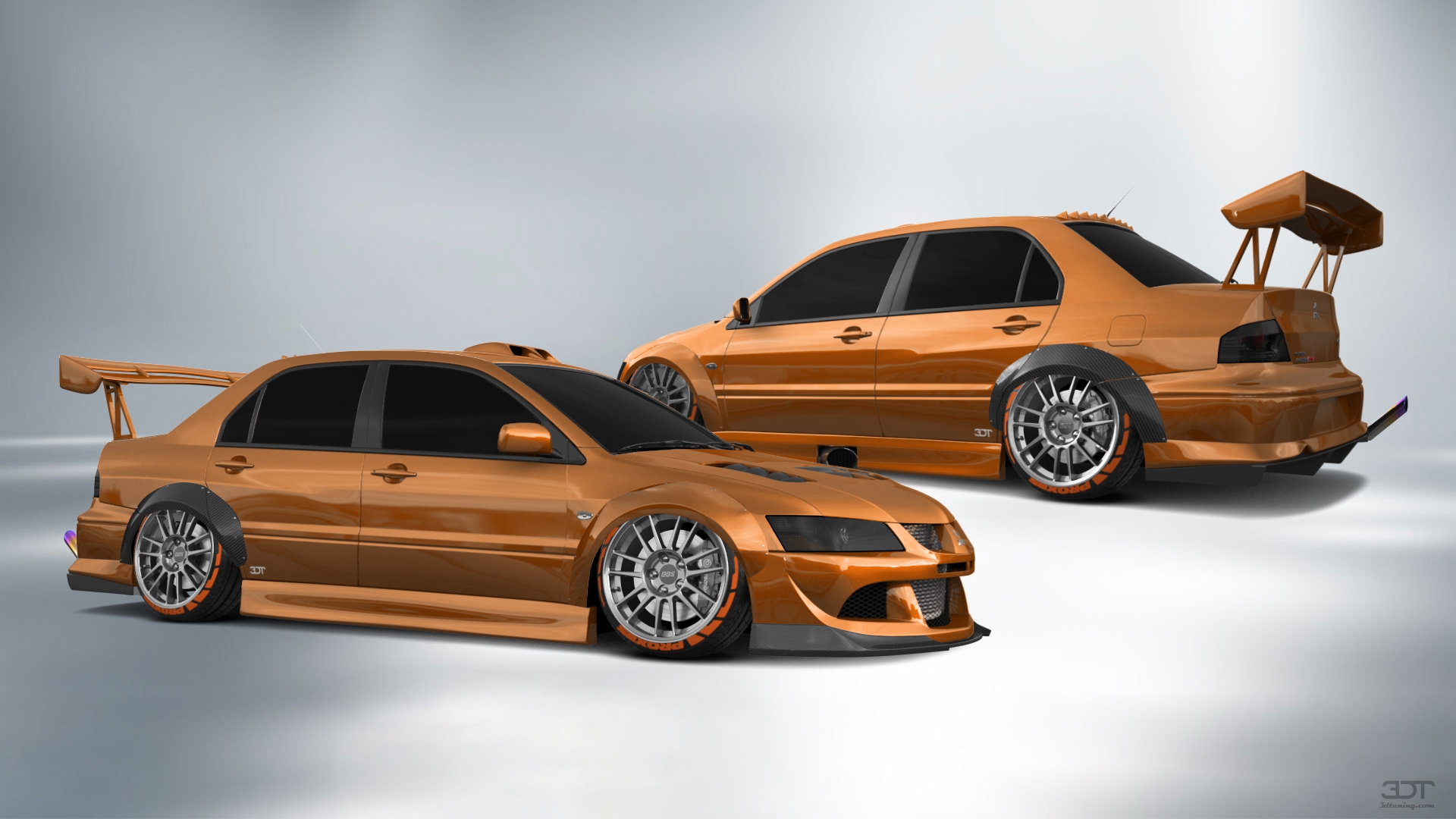 Mitsubishi Lancer Evo IX 4 Door Saloon 2005 tuning