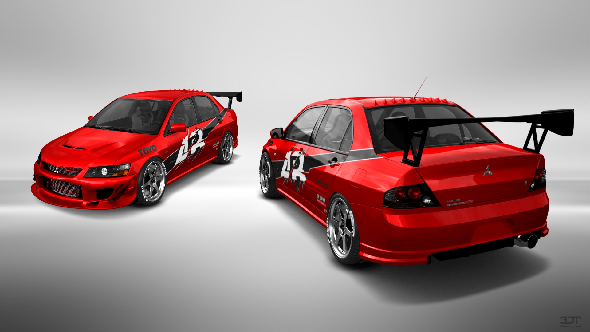 Mitsubishi Lancer Evo IX 4 Door Saloon 2005 tuning