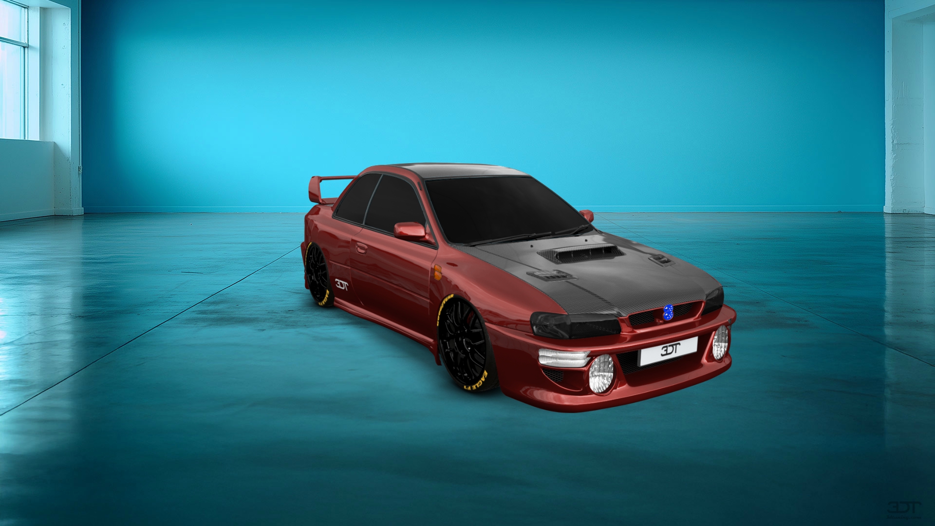 Subaru Impreza WRX STI 22B 2 Door Coupe 2000 tuning