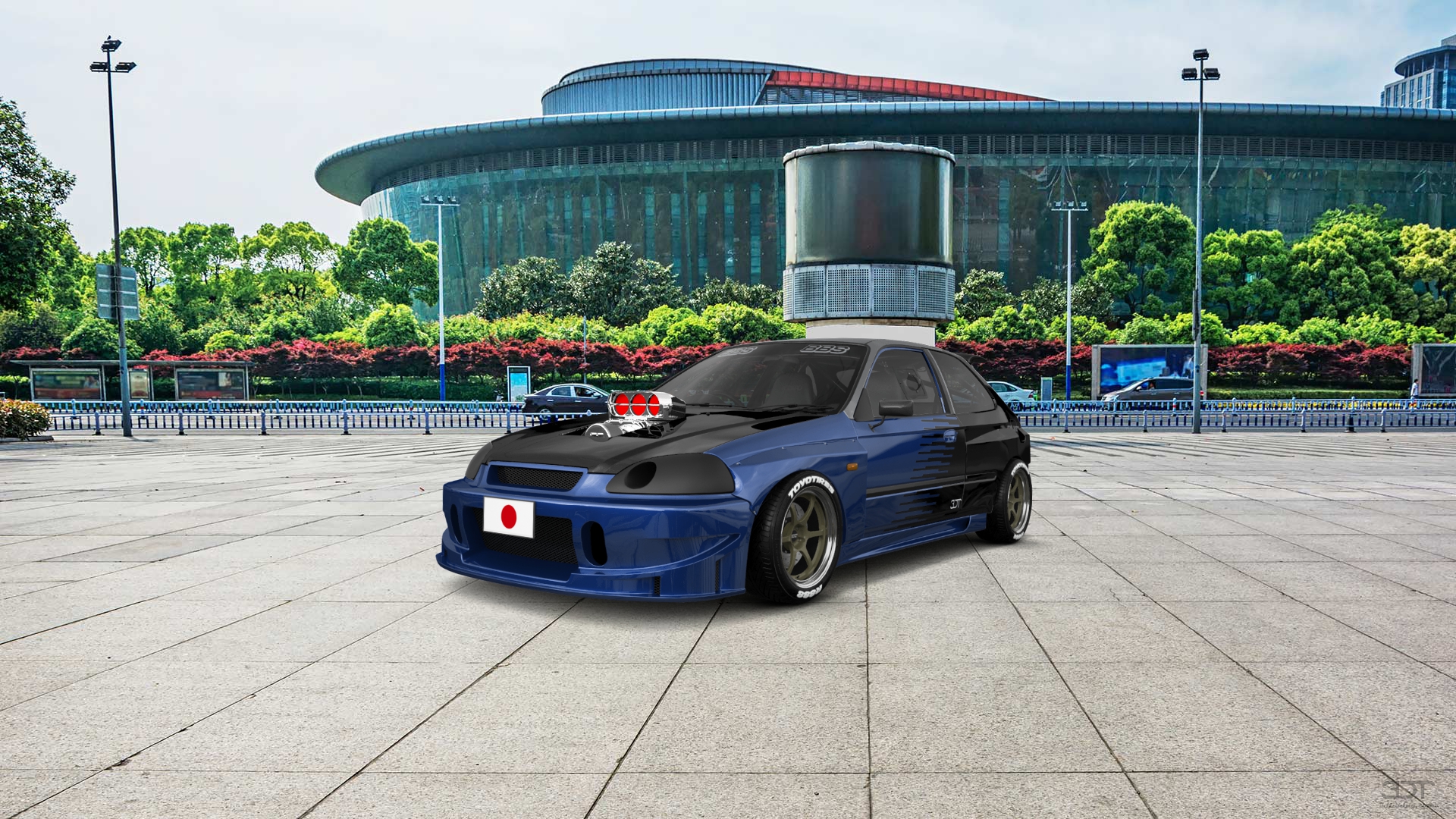 Honda Civic 3 Door Hatchback 1997 tuning