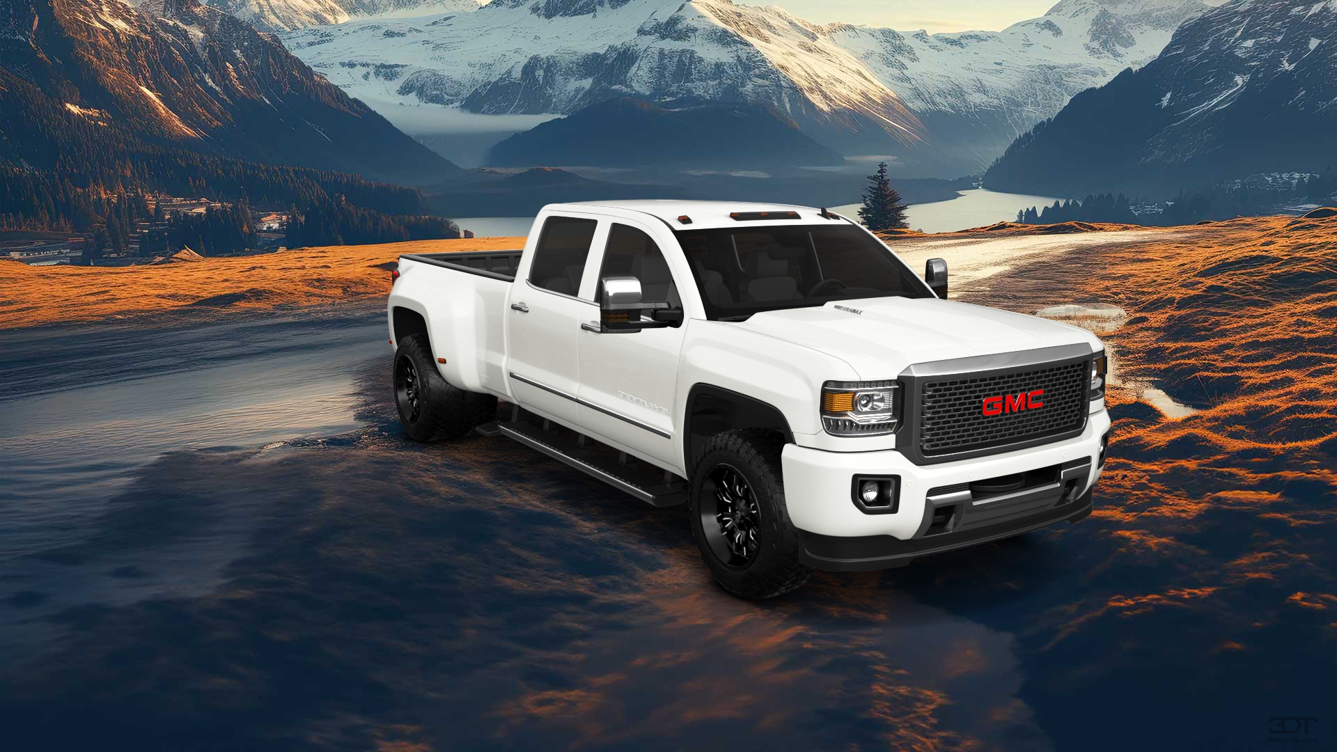GMC Sierra 3500 HD Crew Cab 4 Door pickup truck 2015