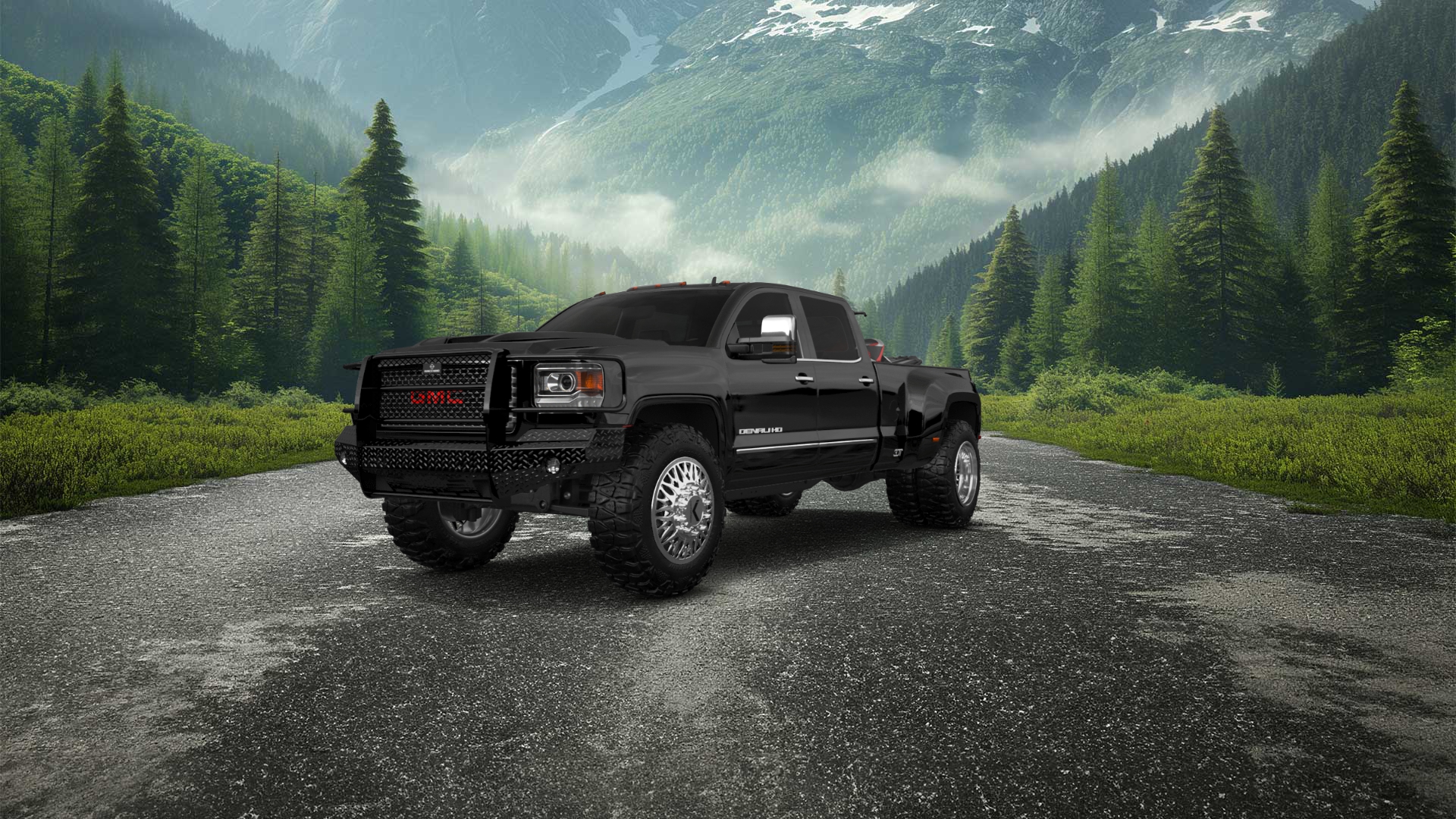 GMC Sierra 3500 HD Crew Cab 4 Door pickup truck 2015