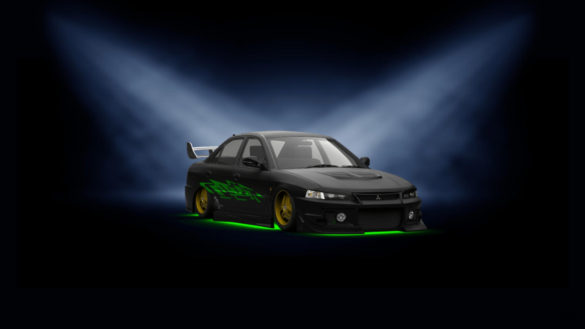 Mitsubishi Lancer Evo IV Sedan 1996 tuning