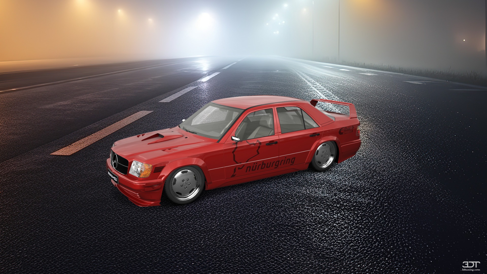 Mercedes E-Class Sedan 1984 tuning