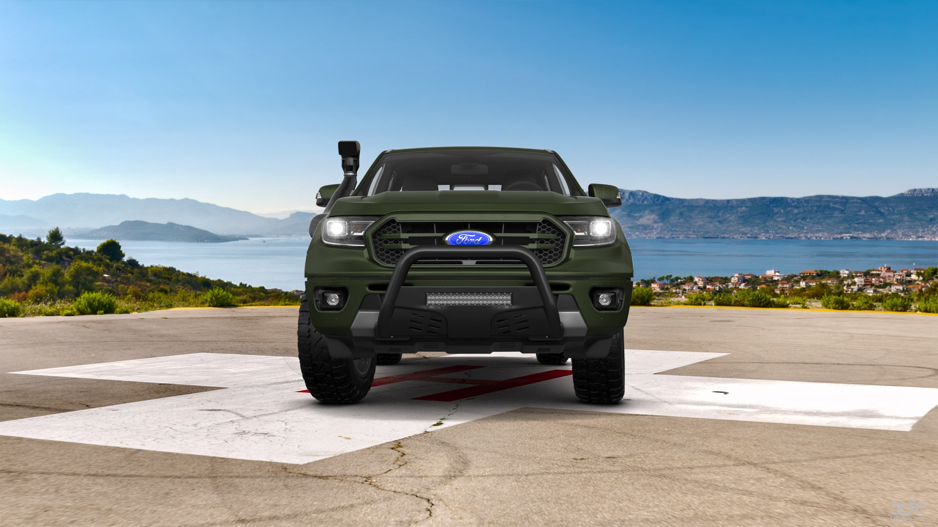 Ford Ranger 4 Door pickup truck 2019 Images