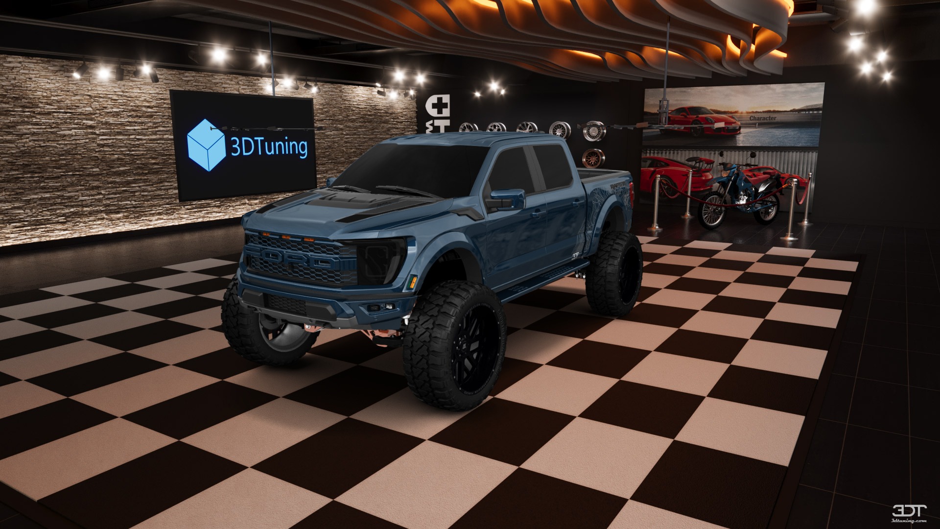 Ford F-150 Raptor 4 Door pickup truck 2021