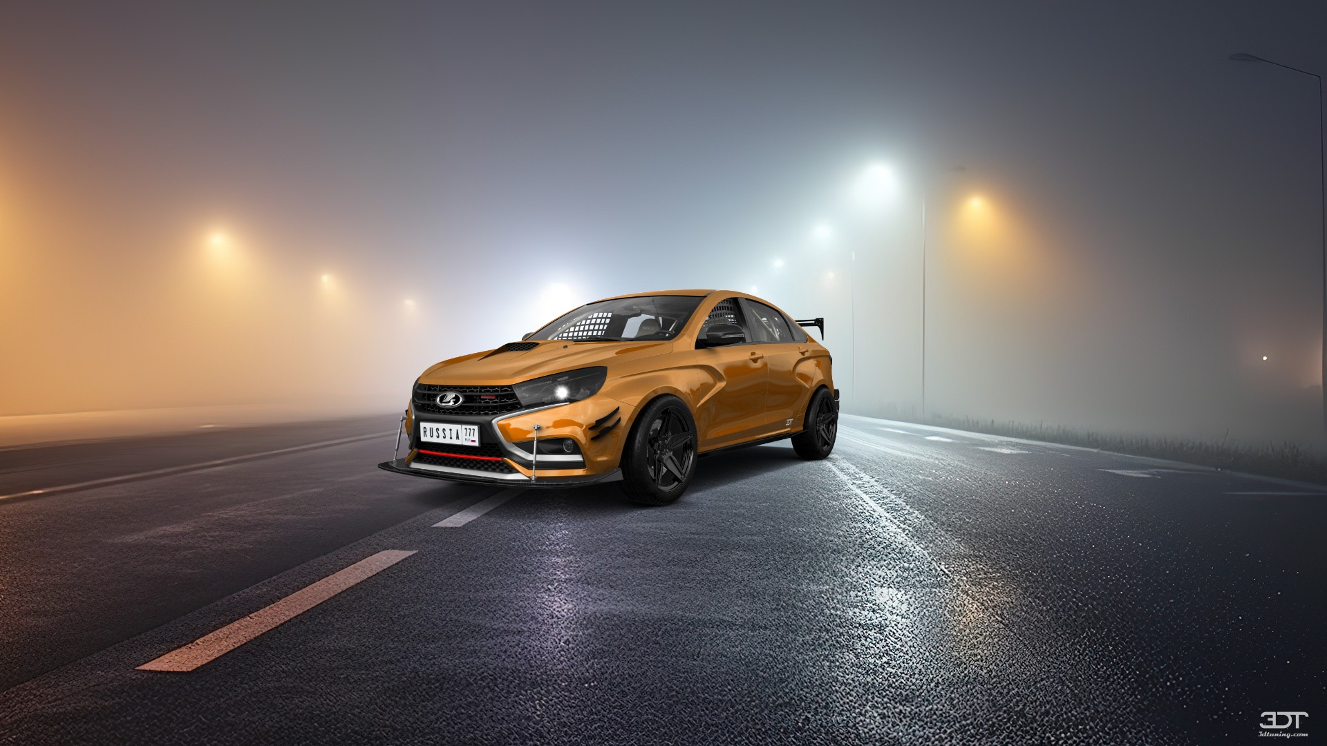 Lada Vesta 4 Door Saloon 2016 tuning