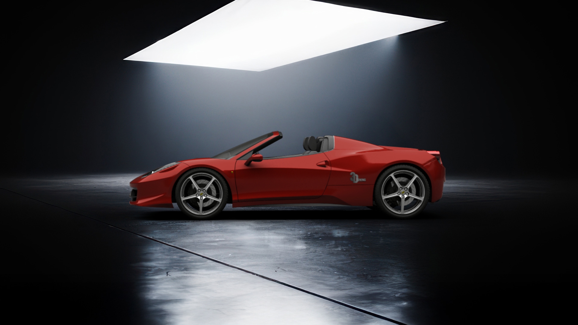 Ferrari 458 Spyder Coupe Convertible 2012 Images