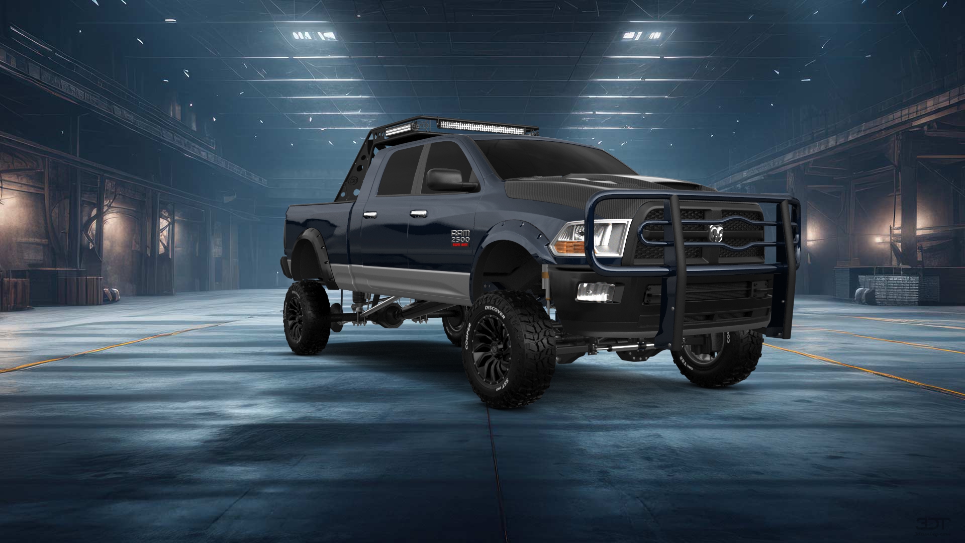 Dodge Ram 2500 Mega Cab 6.4 ft box 4 Door pickup truck 2010 tuning