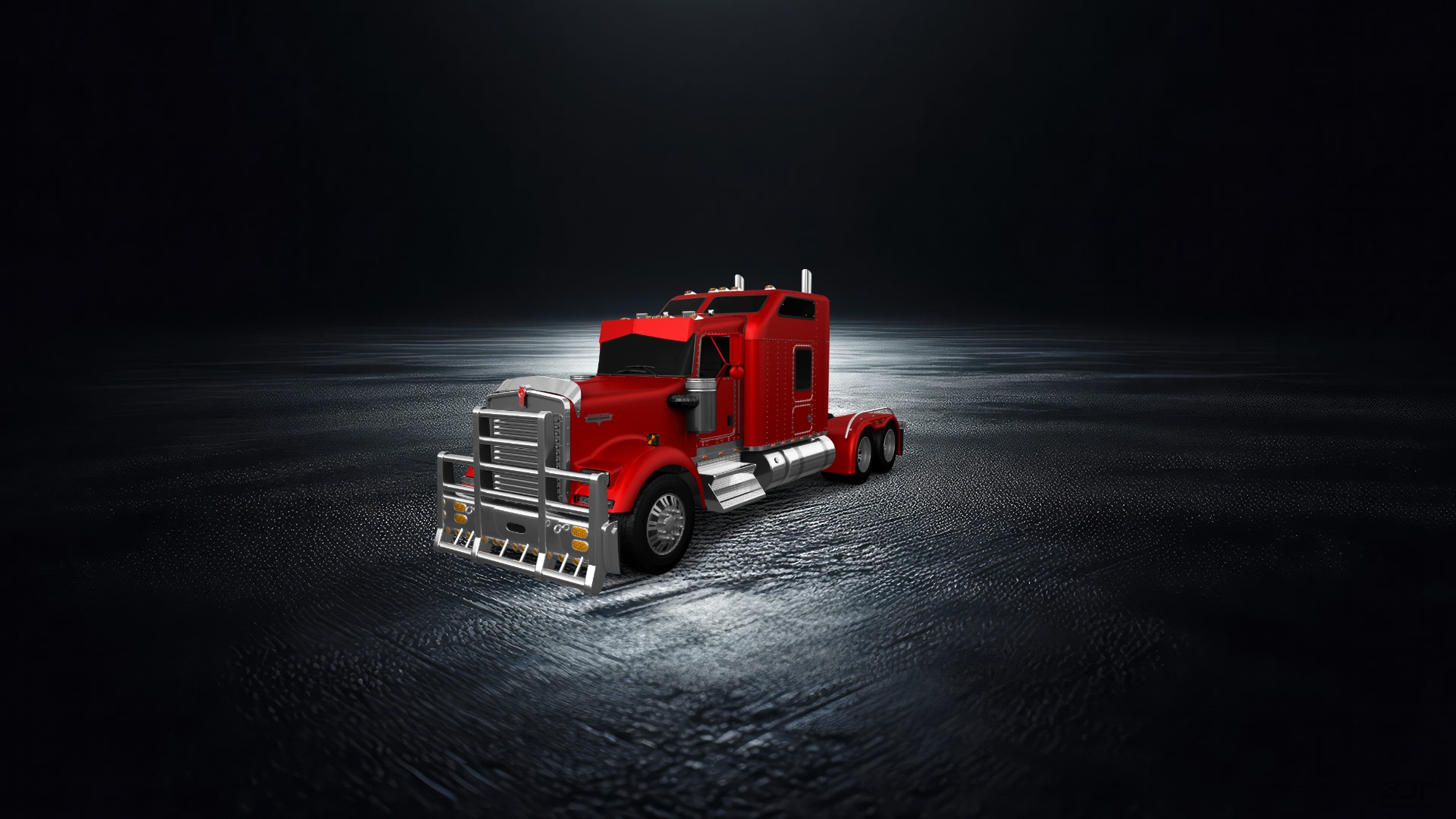 Kenworth W900 Sleeper Cab Truck 2015 tuning