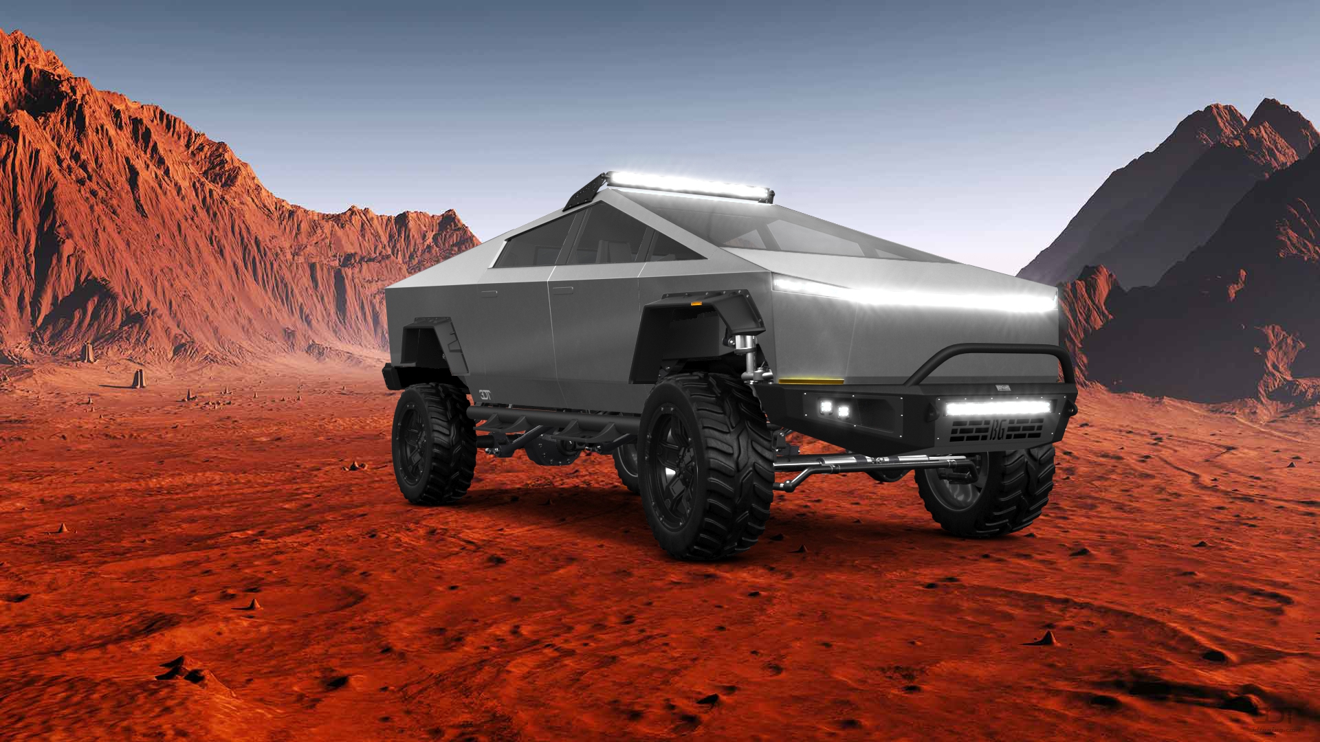 Tesla Cybertruck Truck 2021 tuning