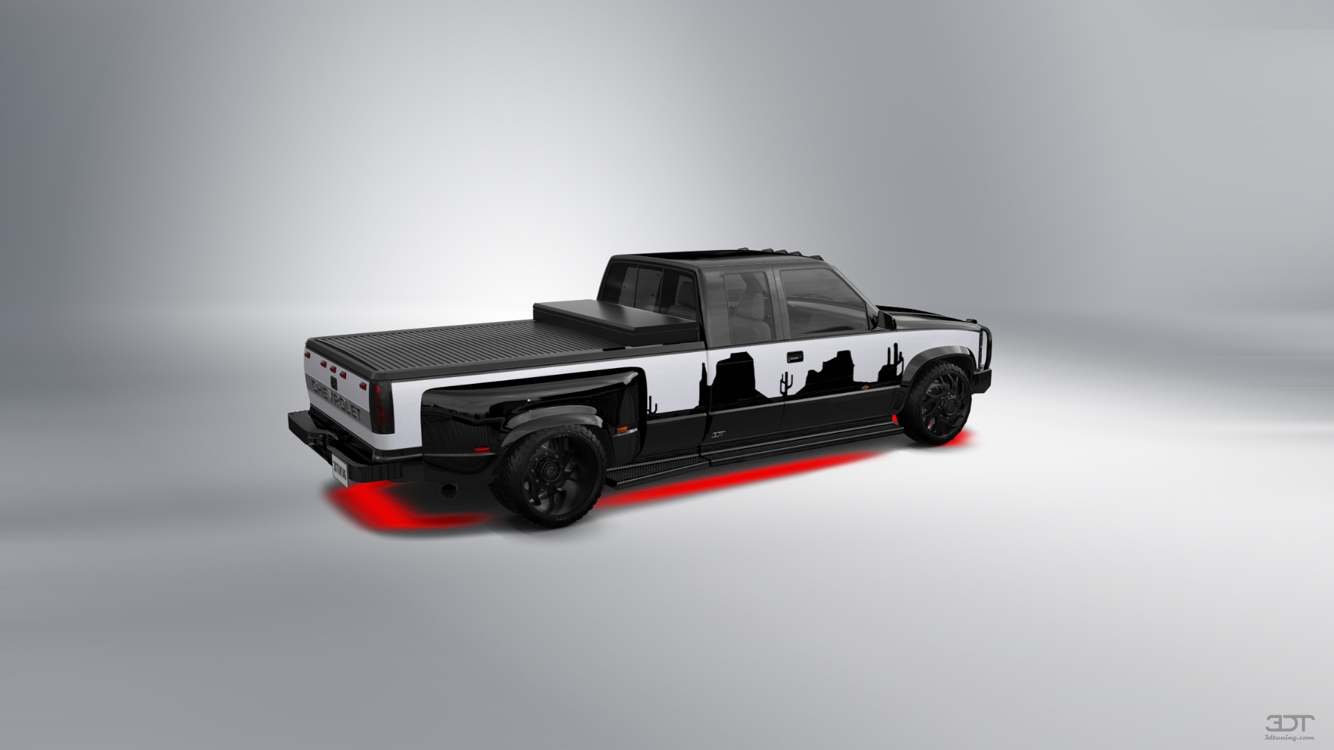 Chevrolet K3500 Extended Cab Pickup Truck 1988