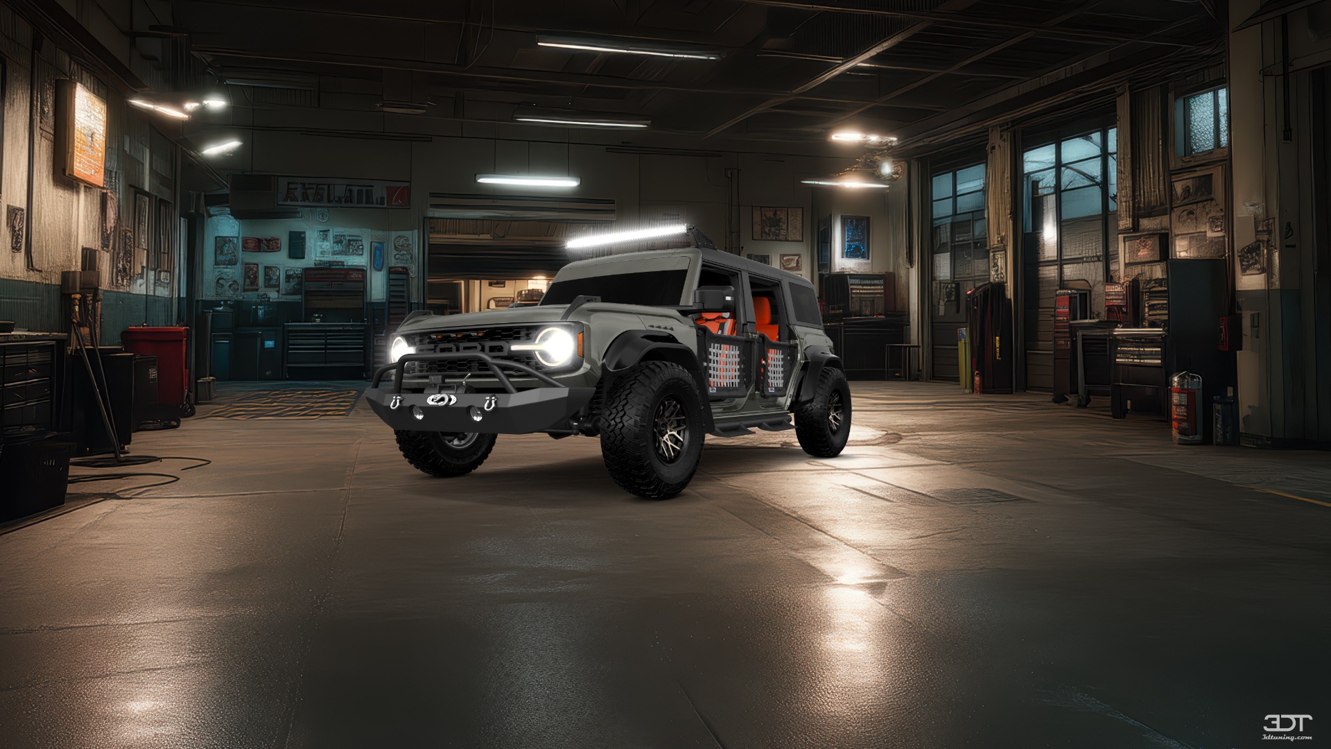 Ford Bronco Raptor 4 Door pickup truck 2022 tuning
