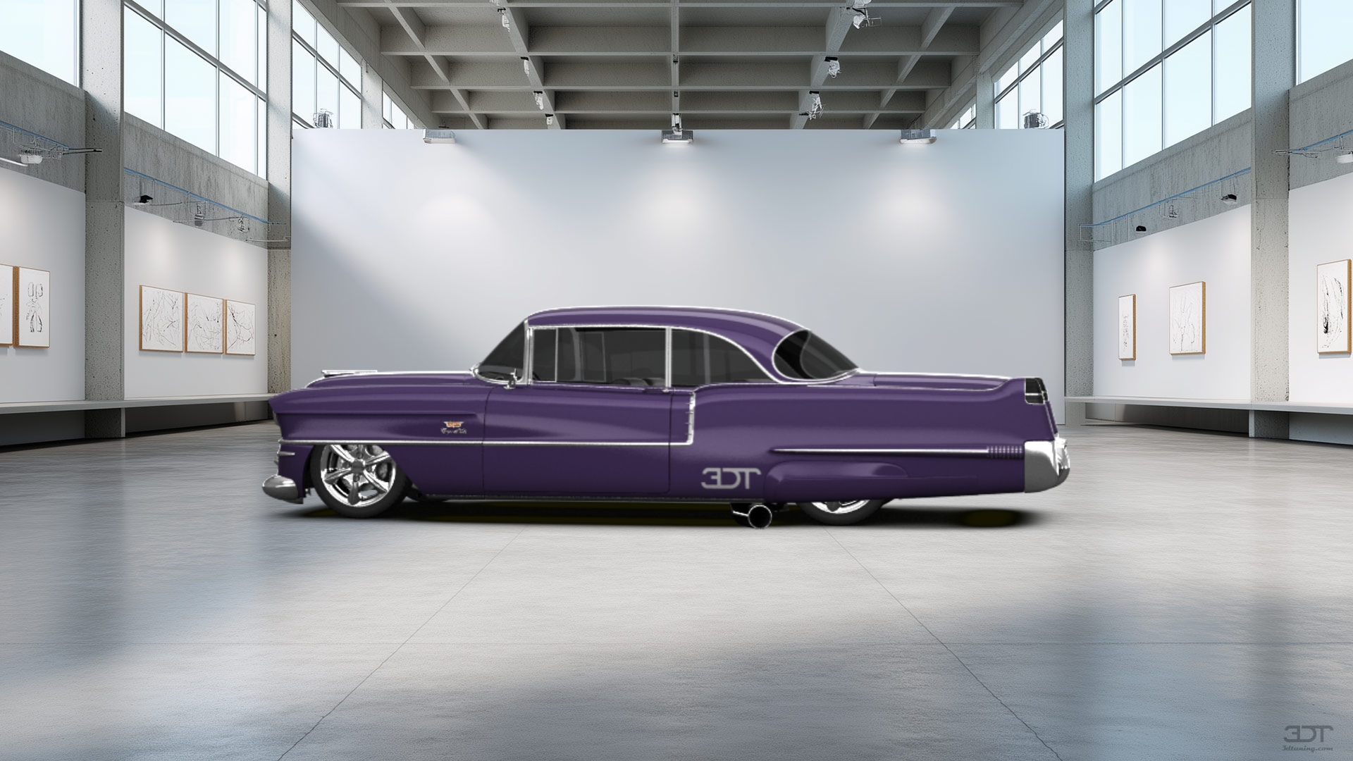 Cadillac De Ville Coupe 1956 tuning