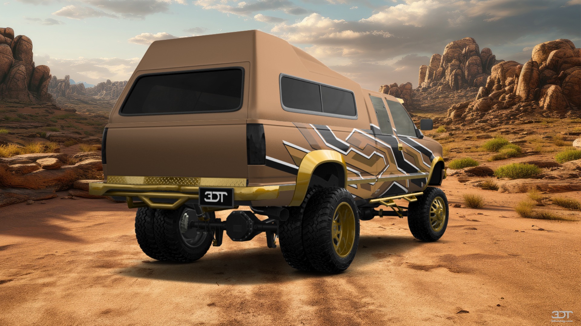 Chevrolet K3500 Extended Cab Pickup Truck 1988